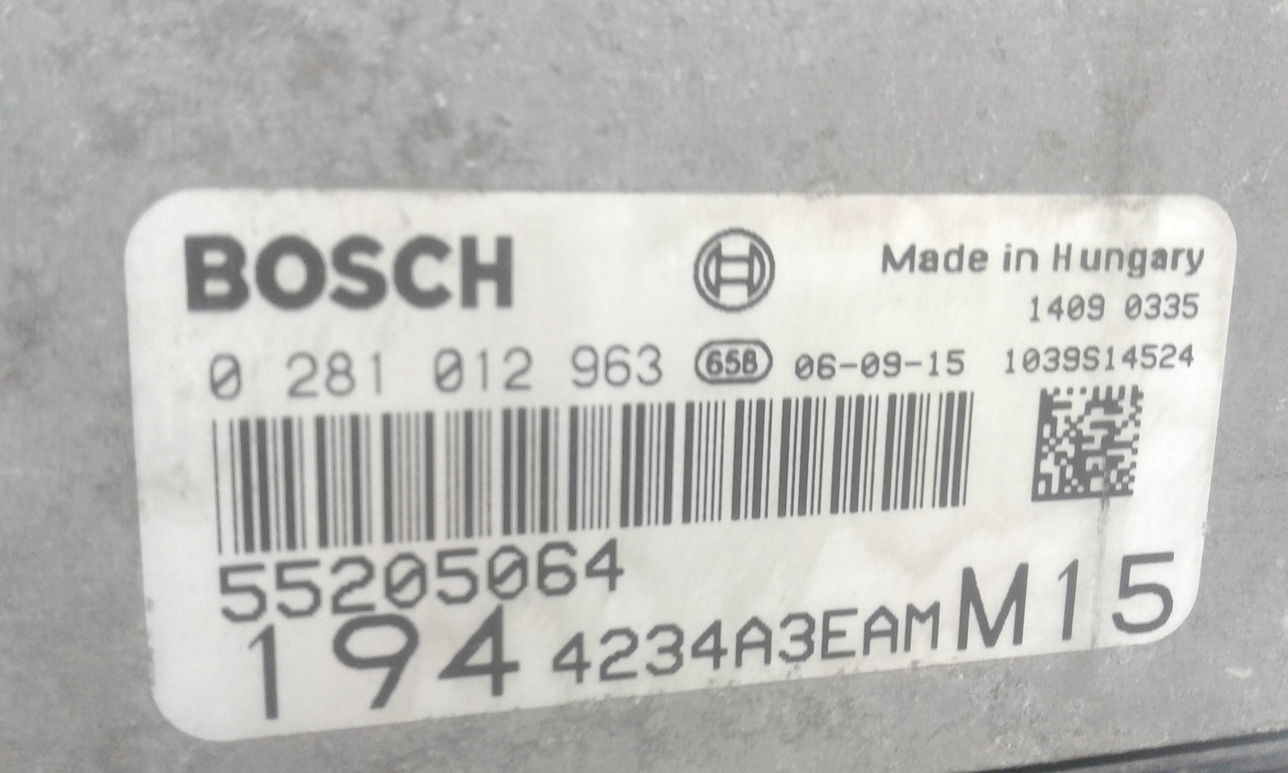 Centralina motore FIAT Croma 2 Serie