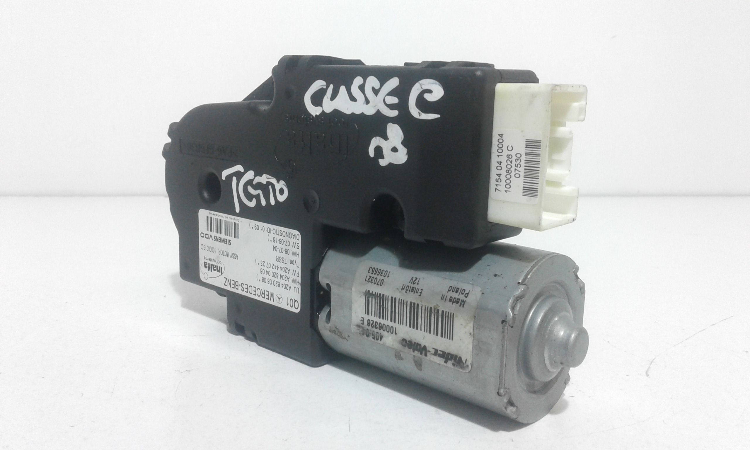 Motorino apertura tetto MERCEDES Classe C Berlina W204