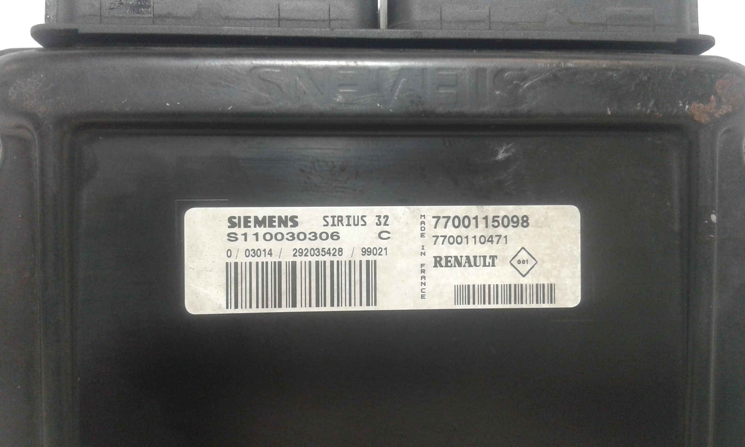 Centralina Iniezione RENAULT Kangoo 1 Serie