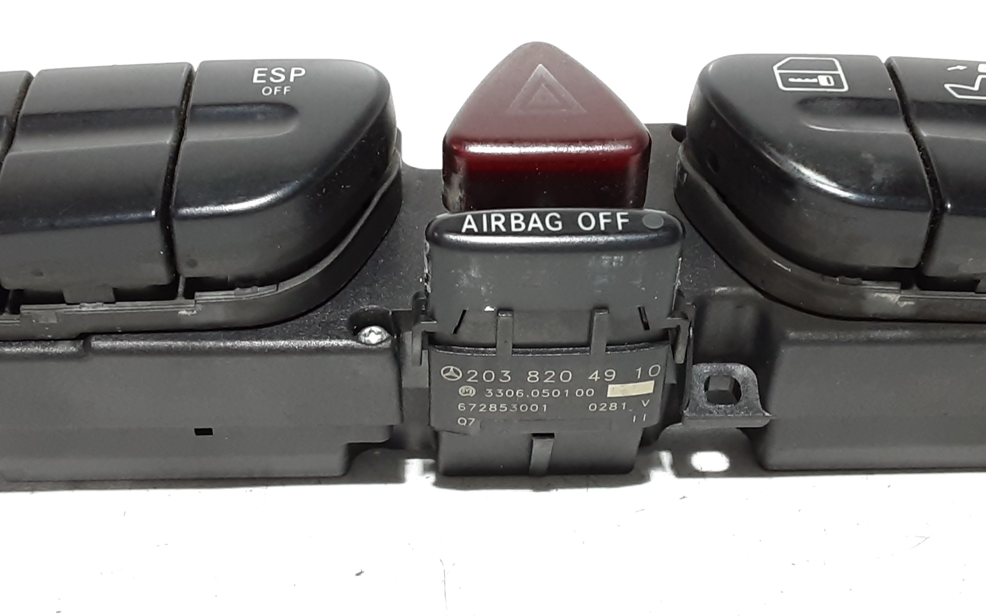 Pulsantiera Centrale MERCEDES Classe C Berlina W203