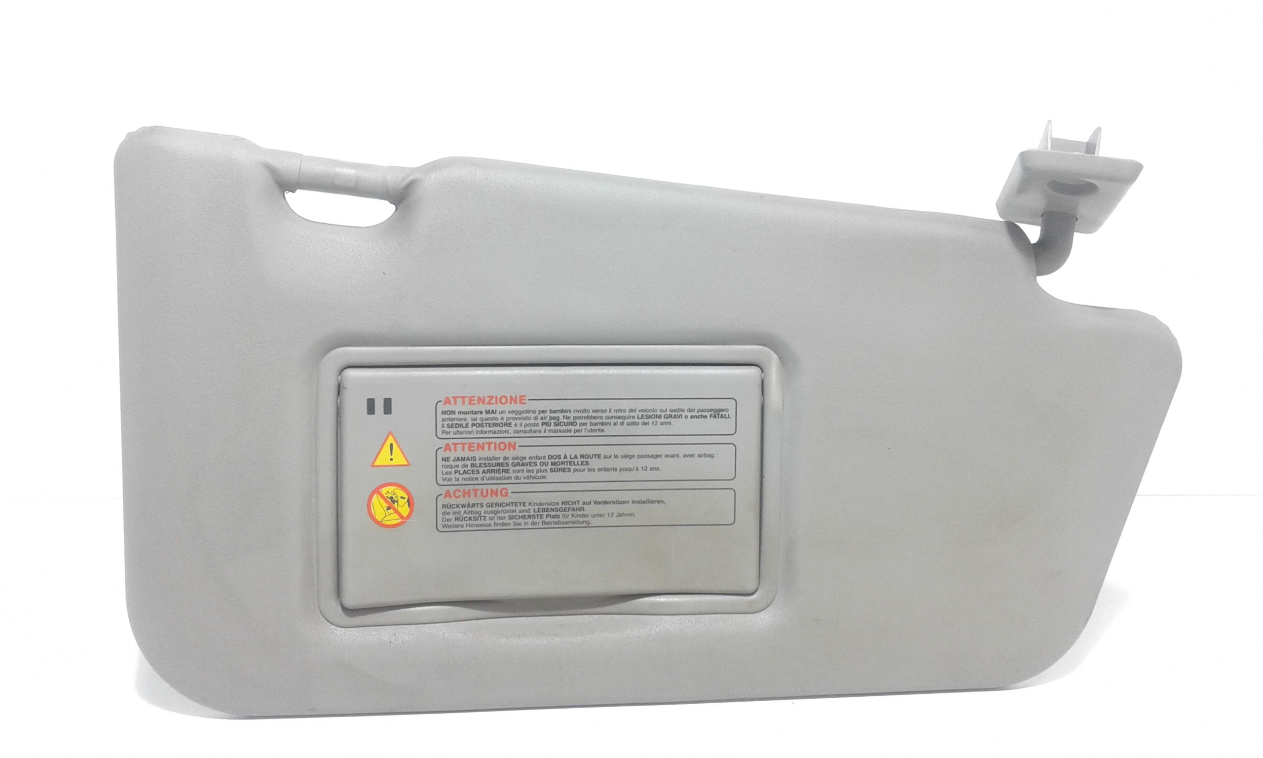 Parasole aletta Lato Passeggero NISSAN Micra 4 Serie