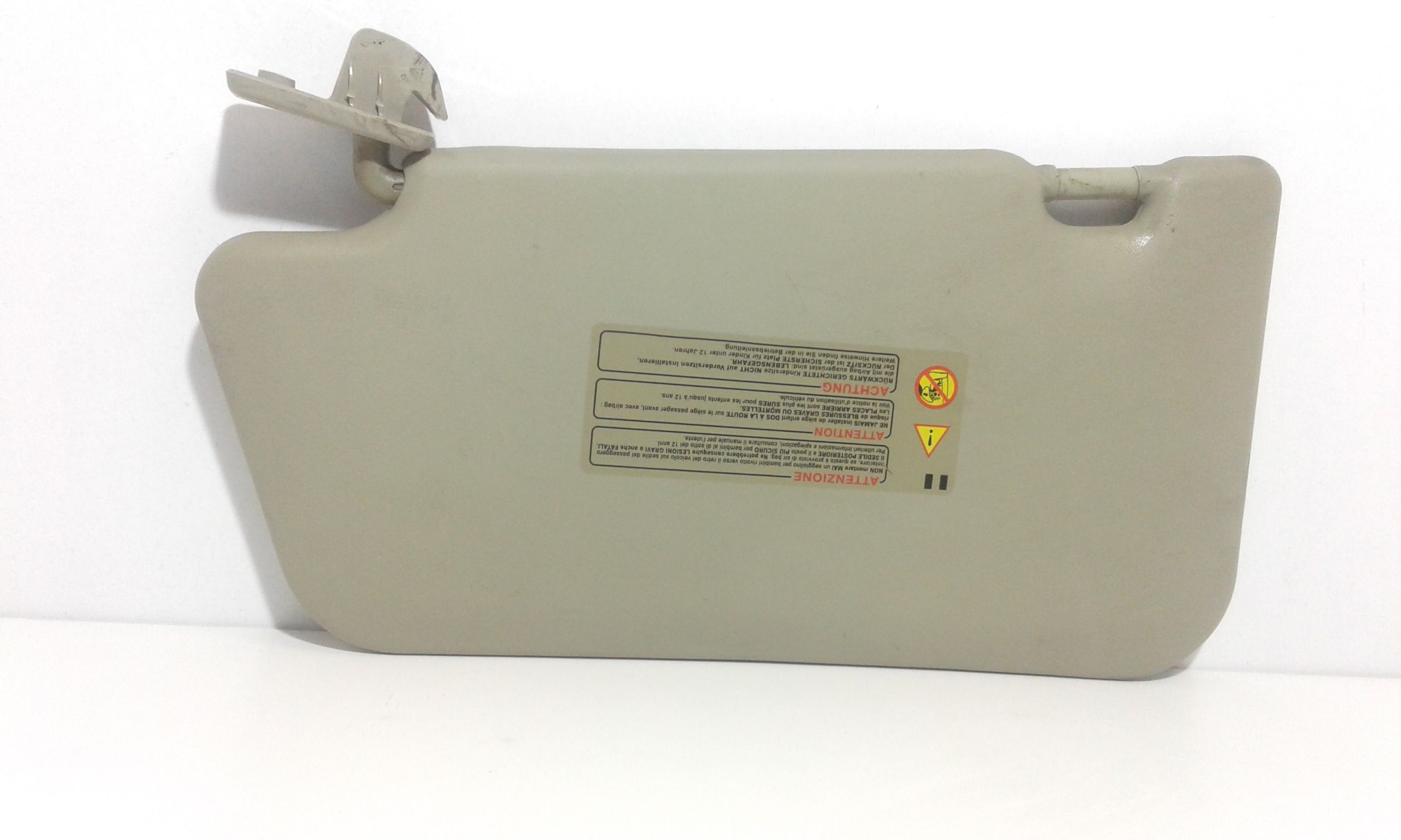 Parasole aletta Lato Passeggero NISSAN Micra 4 Serie