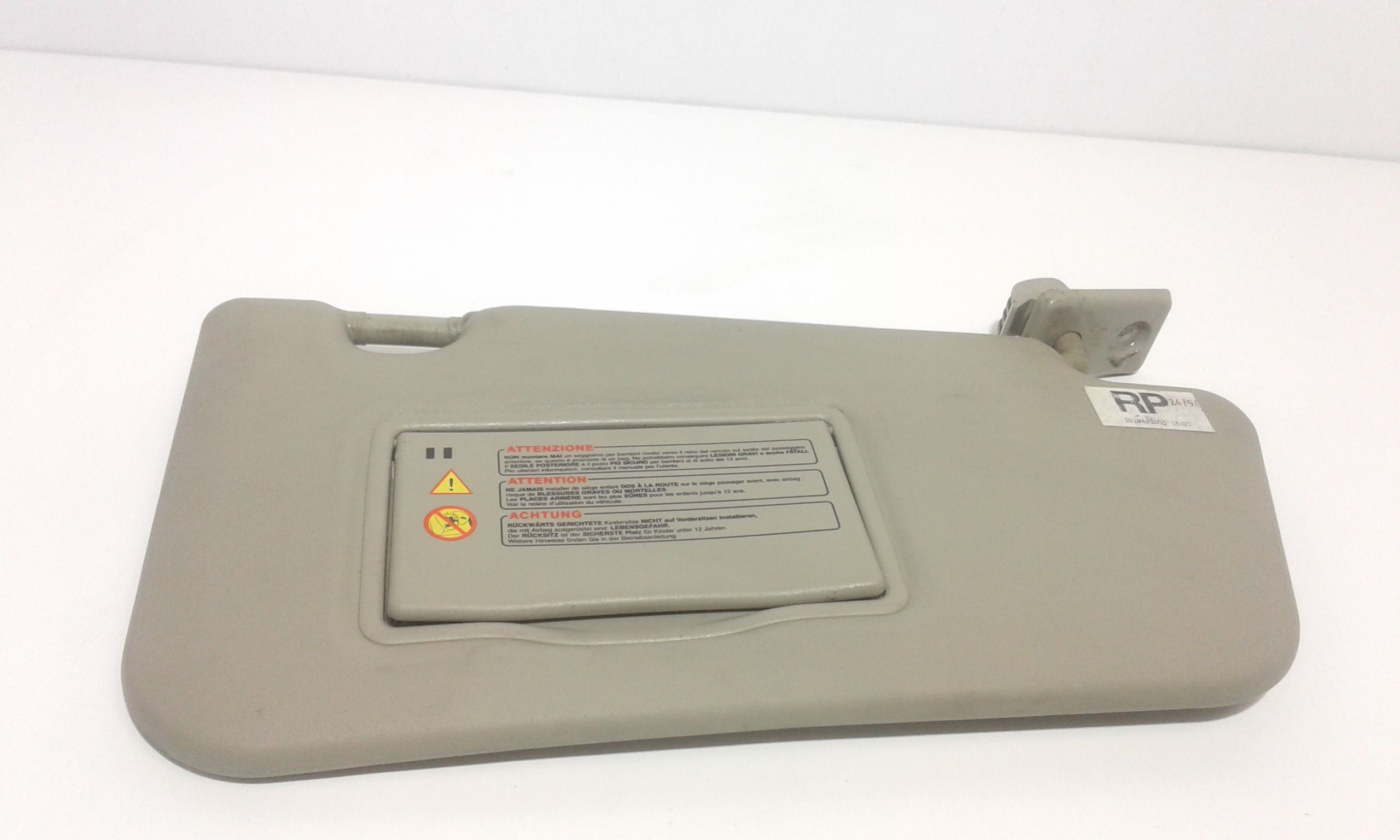 Parasole aletta Lato Passeggero NISSAN Micra 4 Serie