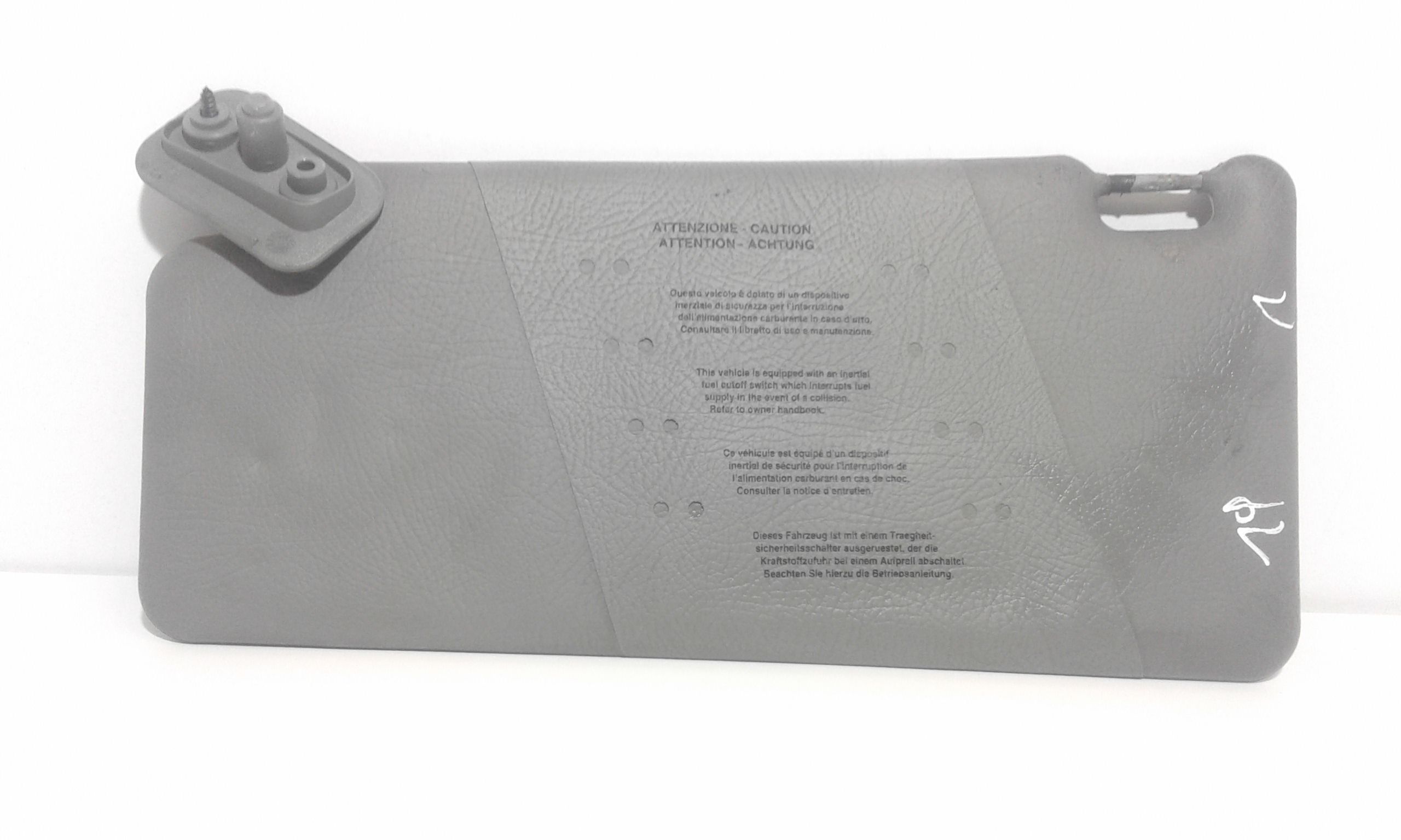 Parasole aletta anteriore Lato Guida FIAT Punto Berlina 3P