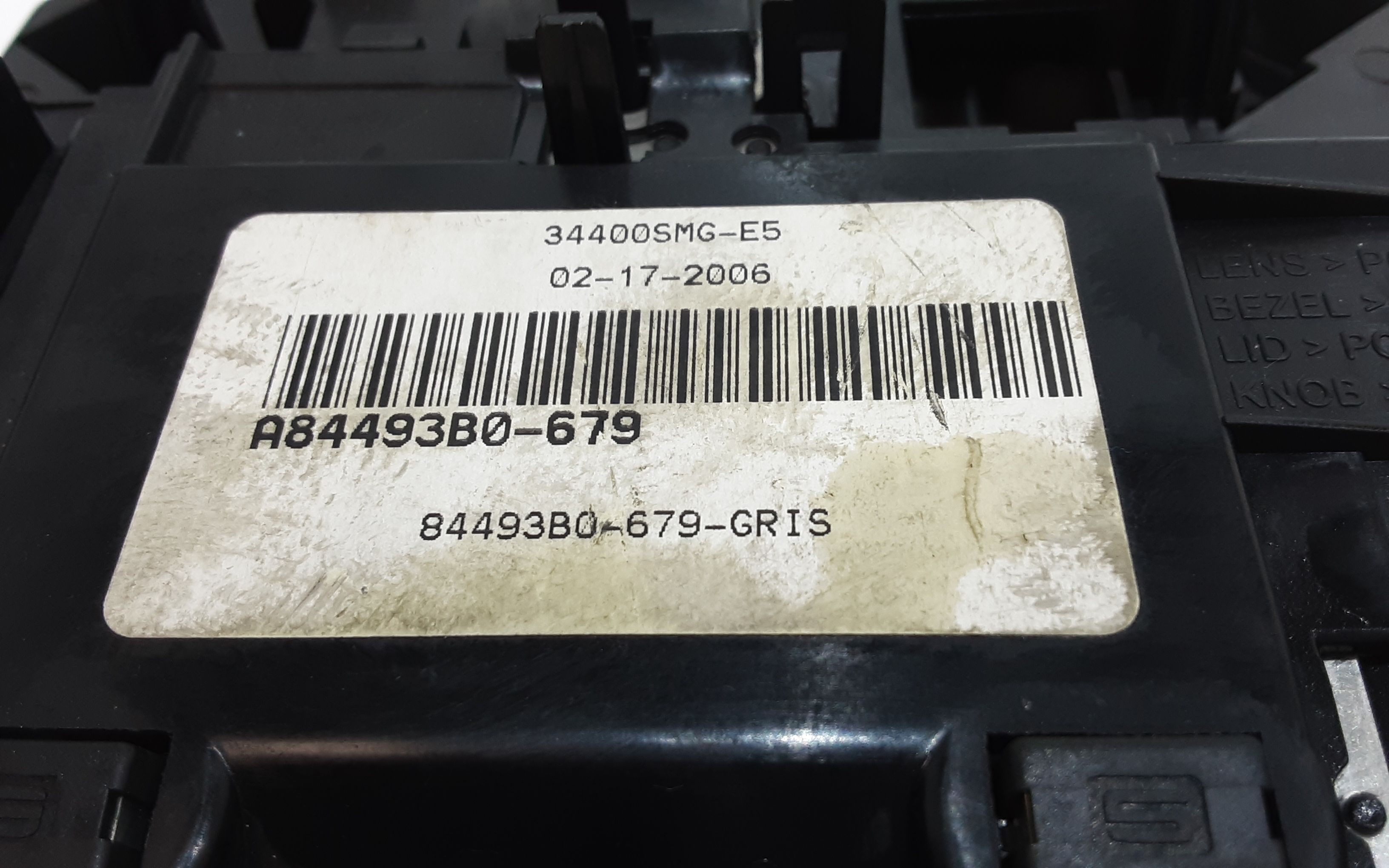 Plafoniera HONDA Civic Berlina 5P (06>11)