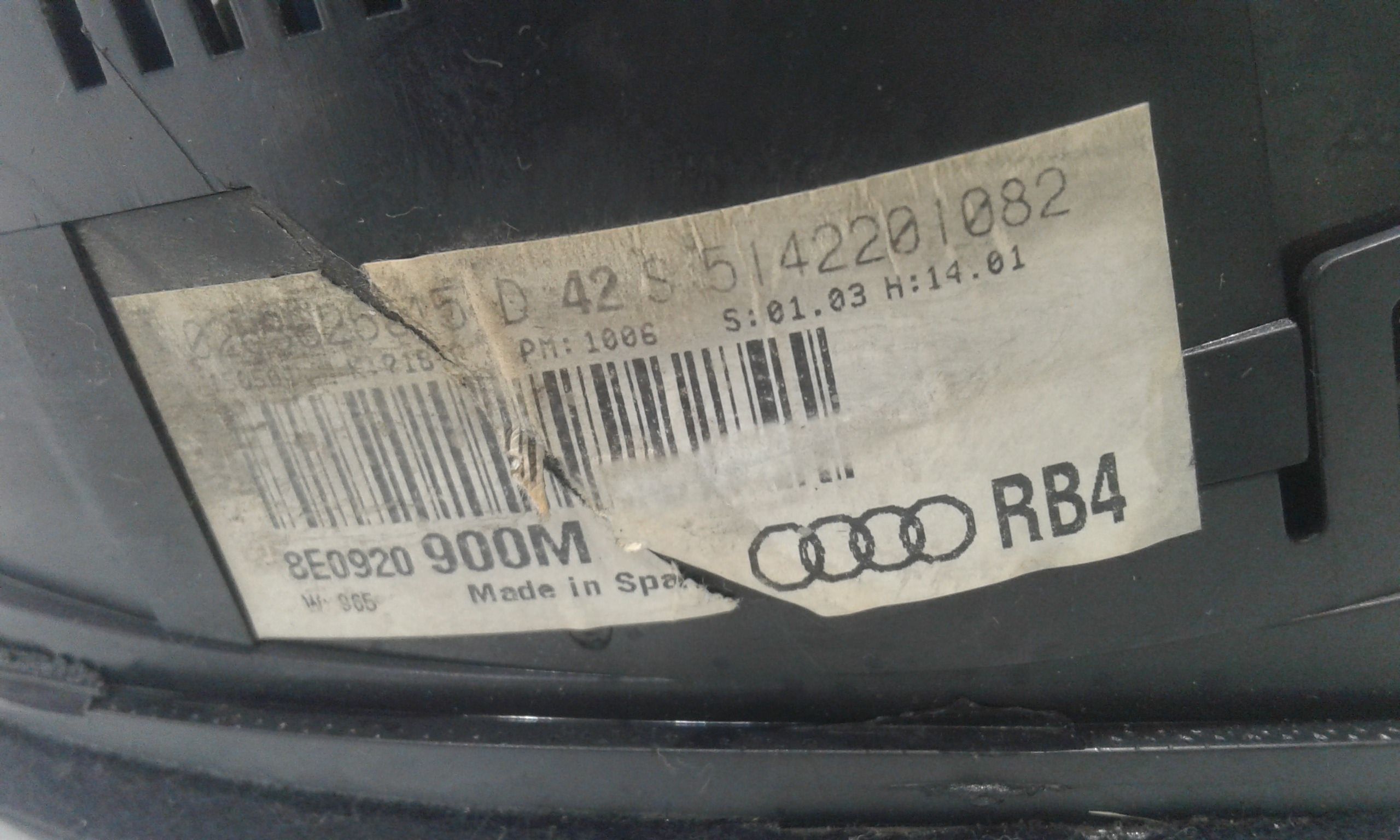 Quadro Strumenti AUDI A4 Avant 2 Serie