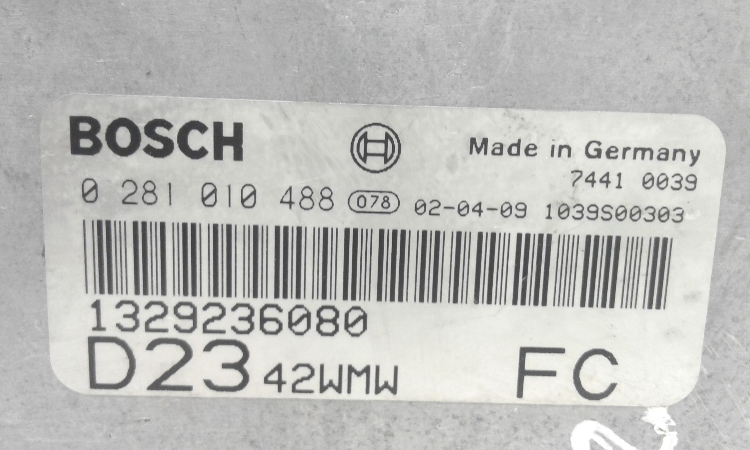 Centralina motore FIAT Ducato 4 Serie