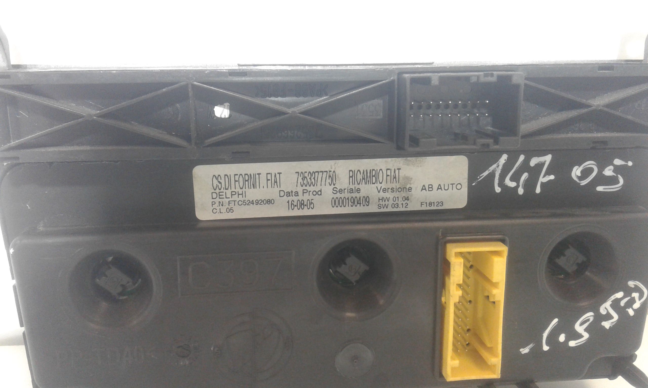 Comandi Clima ALFA ROMEO 147 2 serie