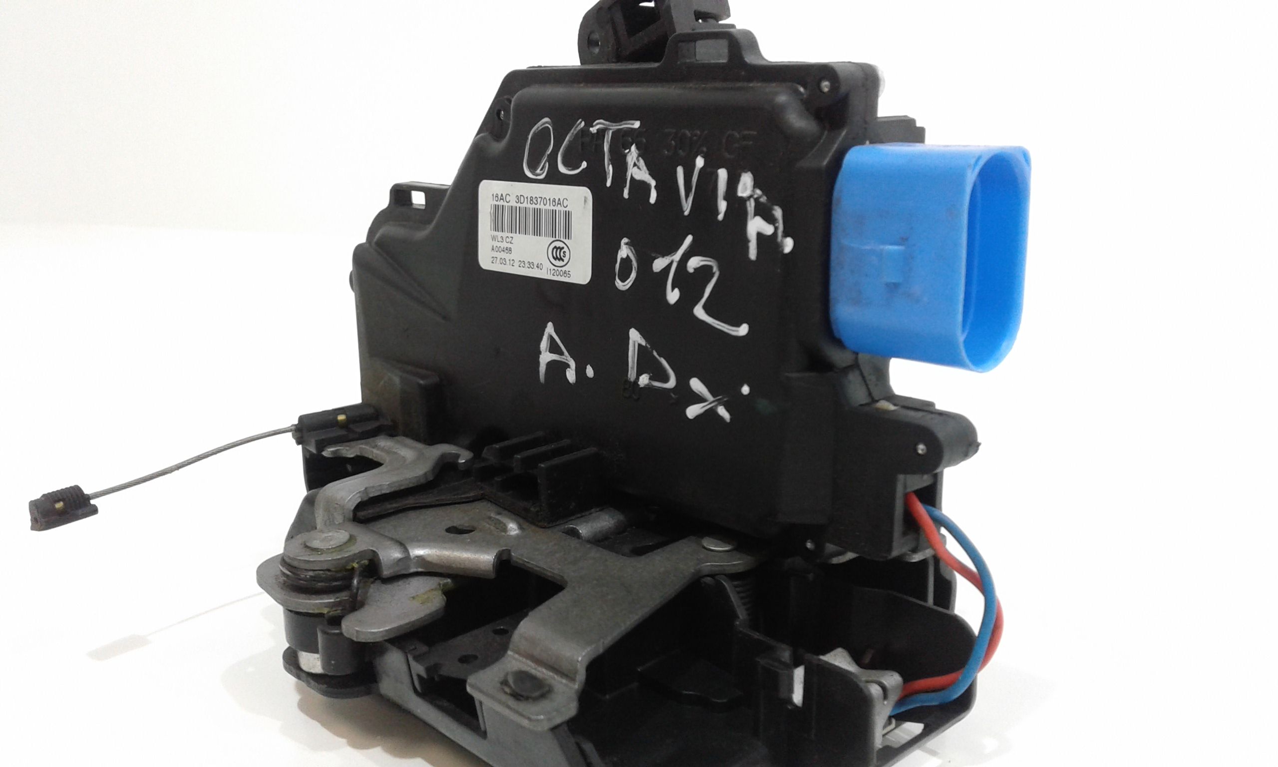 Serratura Anteriore Destra SKODA Octavia S. Wagon 4 Serie