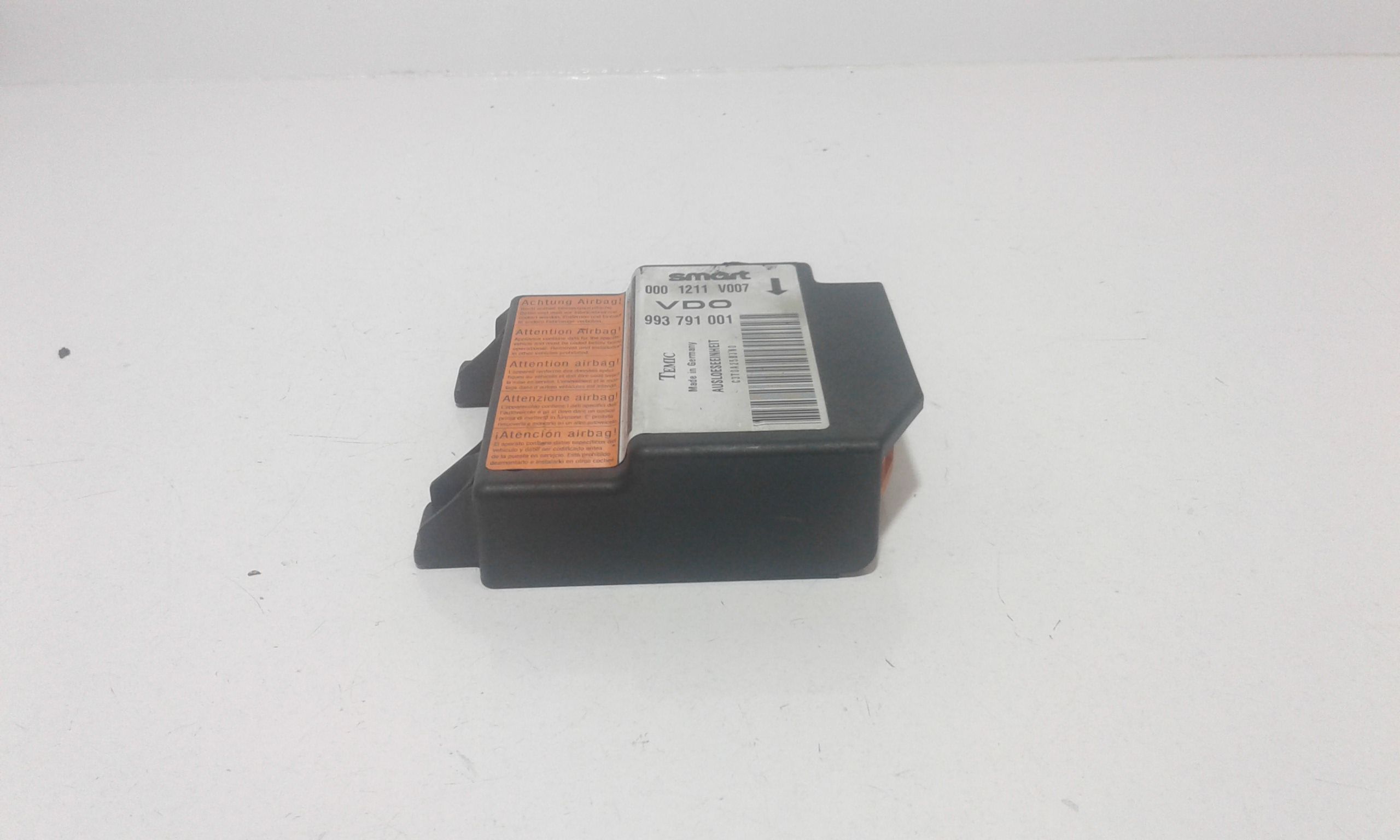 Centralina Airbag SMART ForTwo Cabrio 1 Serie