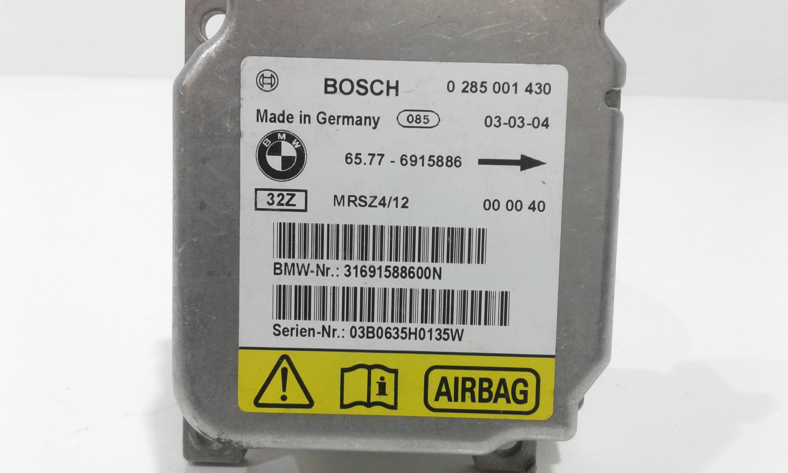 Centralina Airbag MINI Cooper 1  Serie