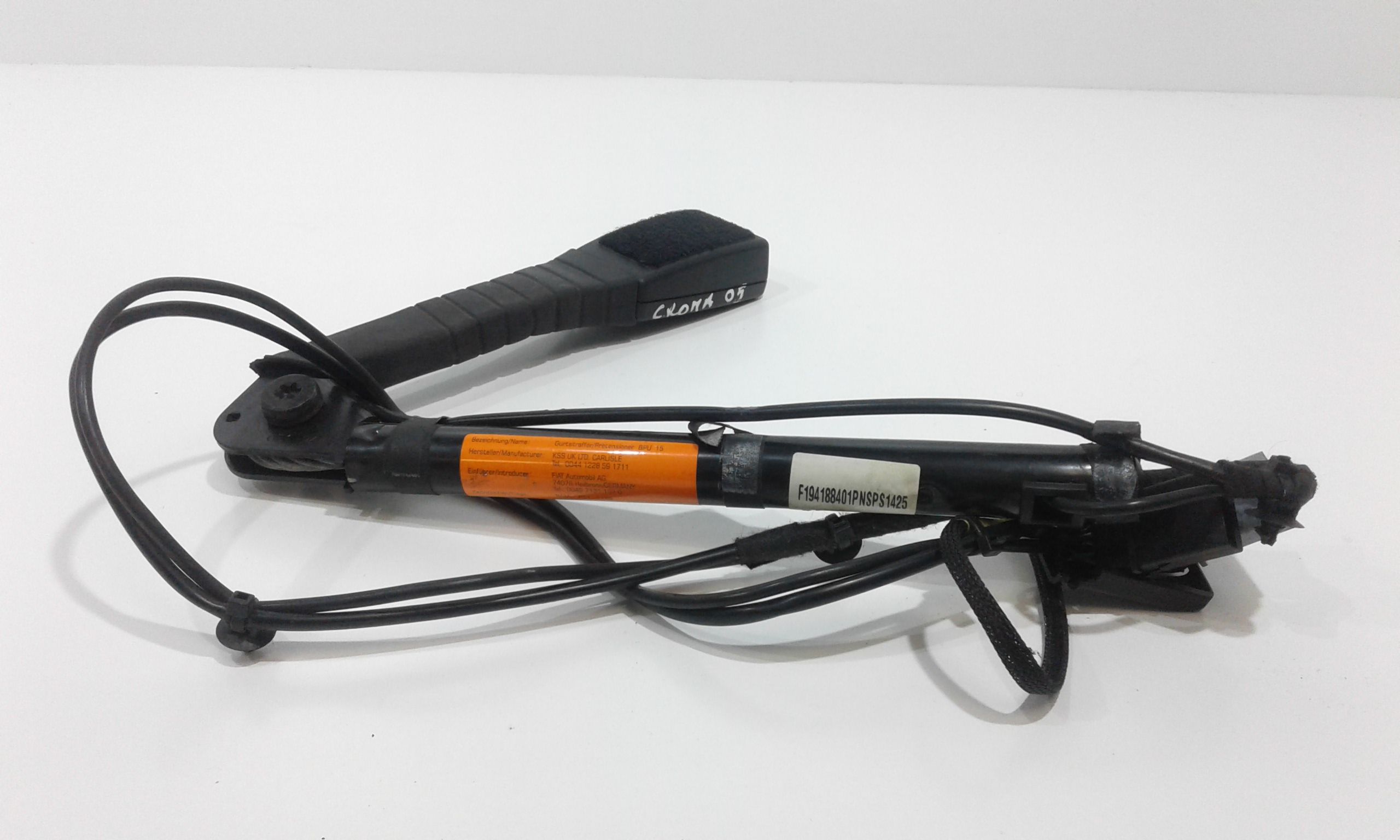 Cintura di Sicurezza anteriore Sinistra con pretensionatore FIAT Croma 2 Serie