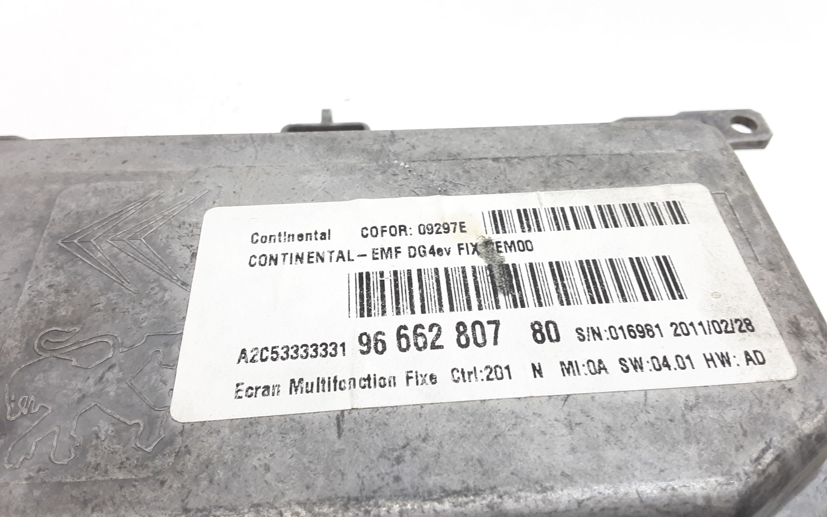 Navigatore PEUGEOT 508 Berlina (11>14)