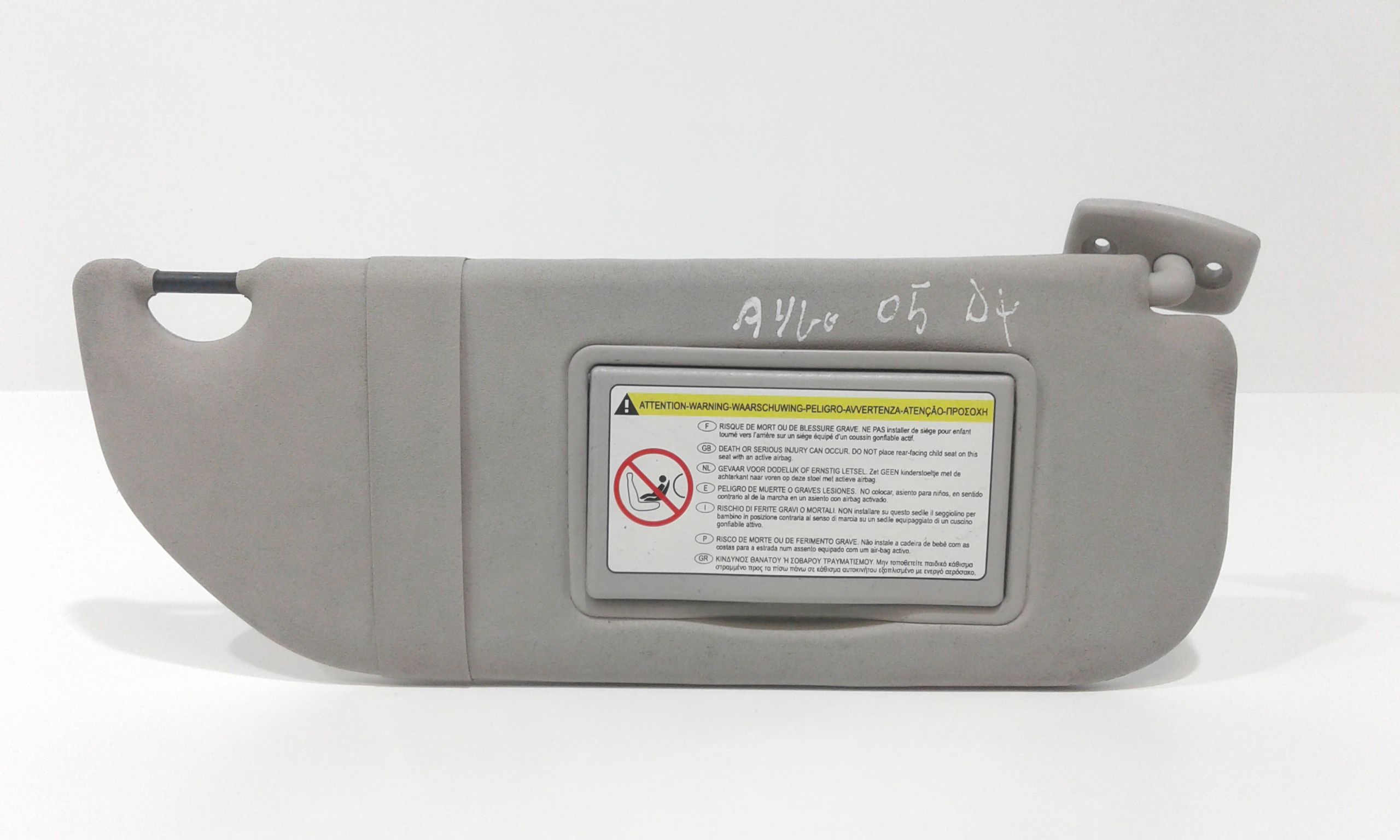 Parasole aletta Lato Passeggero TOYOTA Aygo 1 Serie