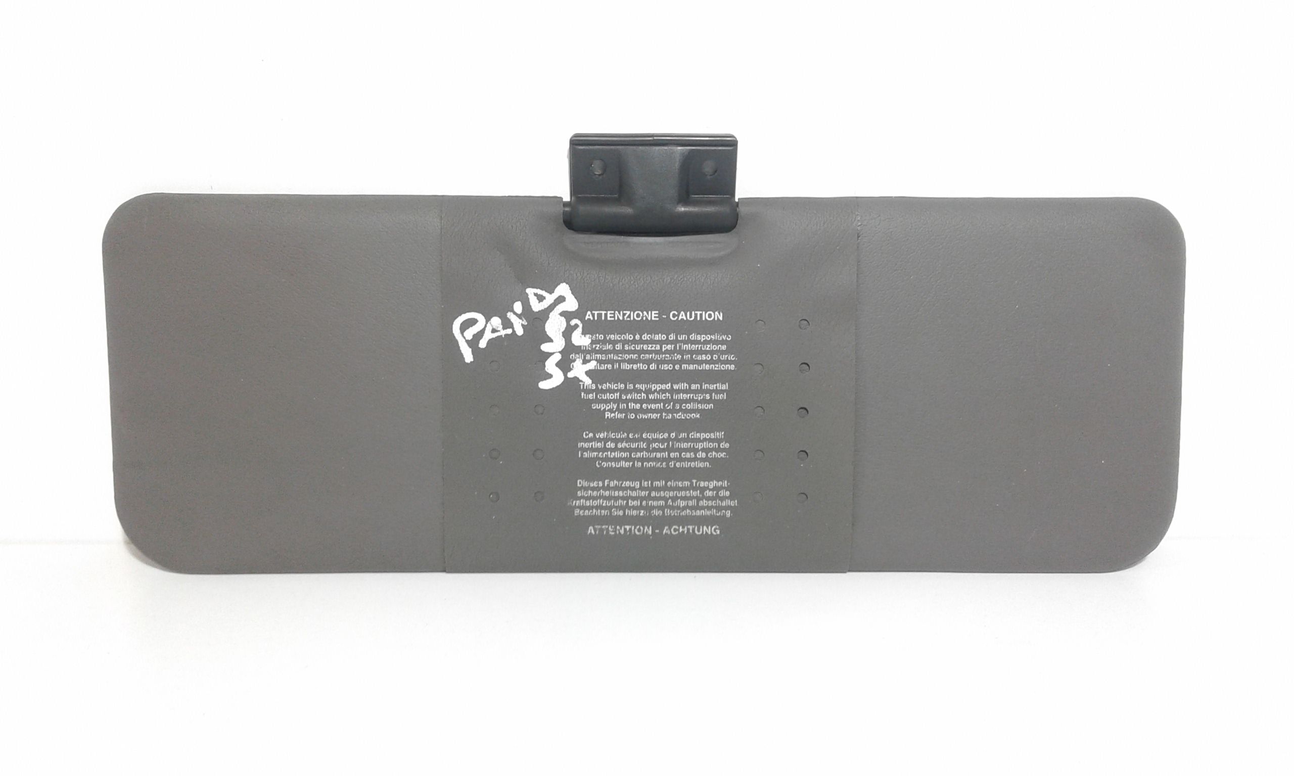 Parasole aletta anteriore Lato Guida FIAT Panda 1 Serie