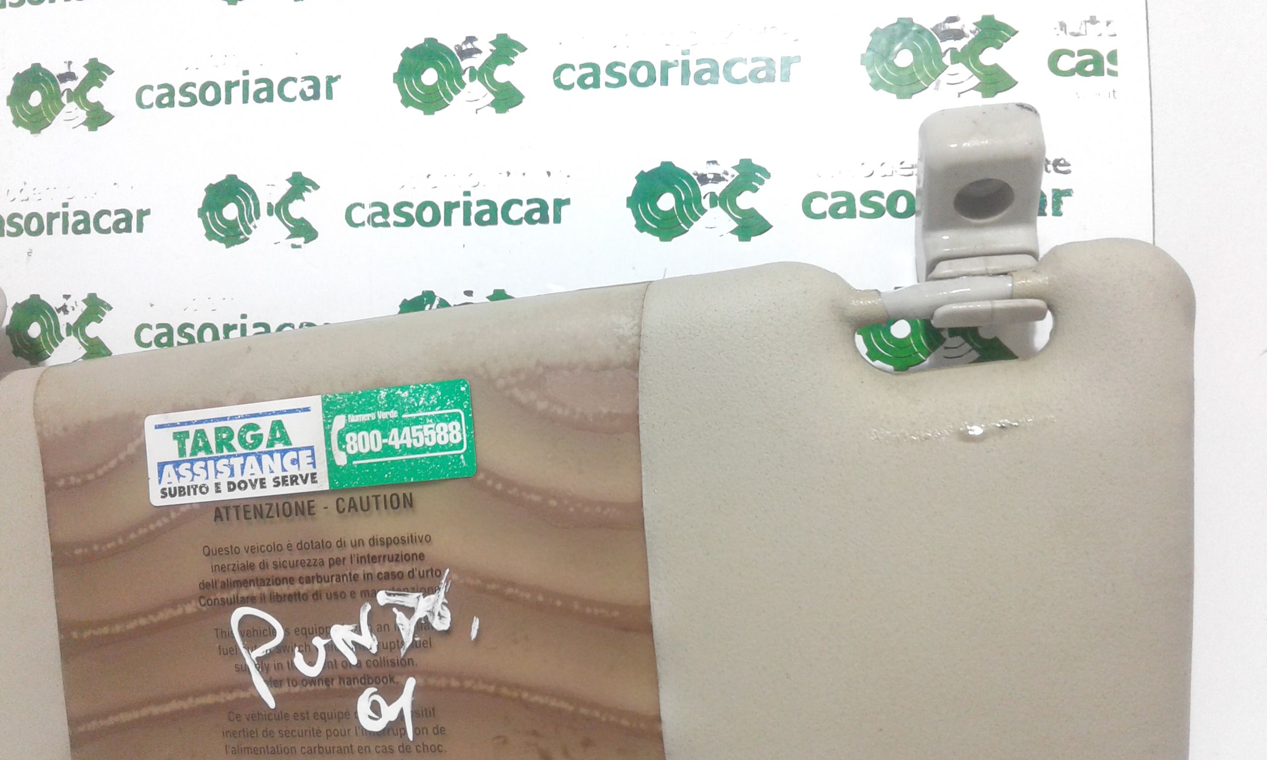 Parasole aletta anteriore Lato Guida FIAT Punto Berlina 3P 2 Serie