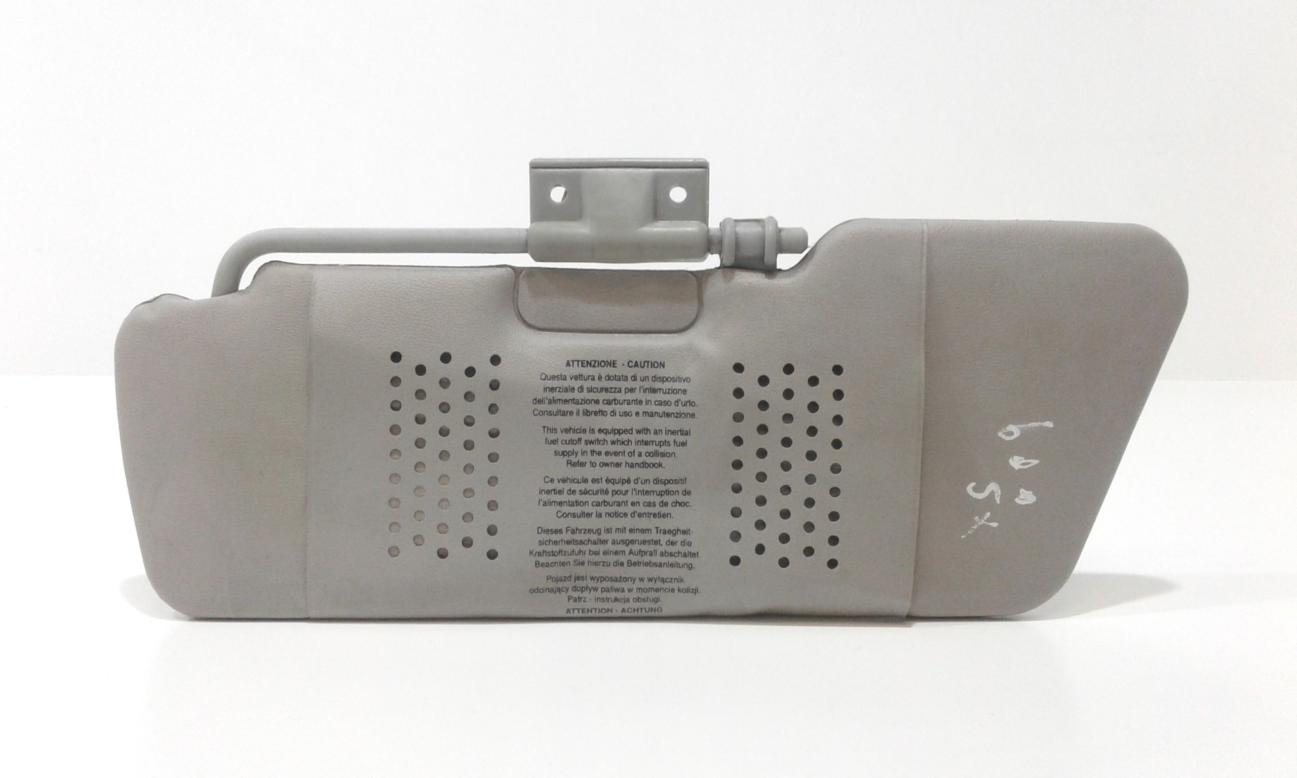 Parasole aletta anteriore Lato Guida FIAT Seicento 2 Serie