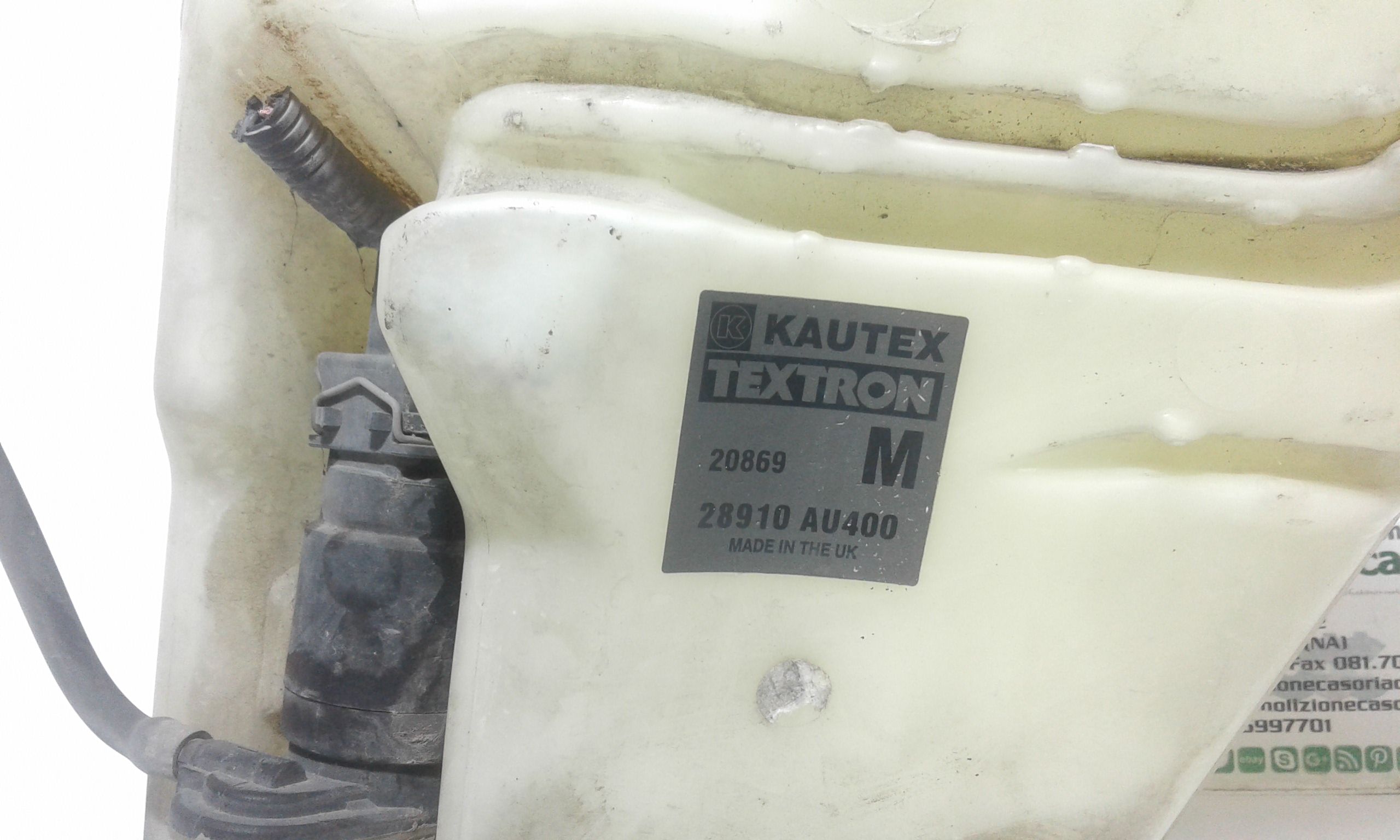 Vaschetta Tergi ant NISSAN Almera 2 Serie