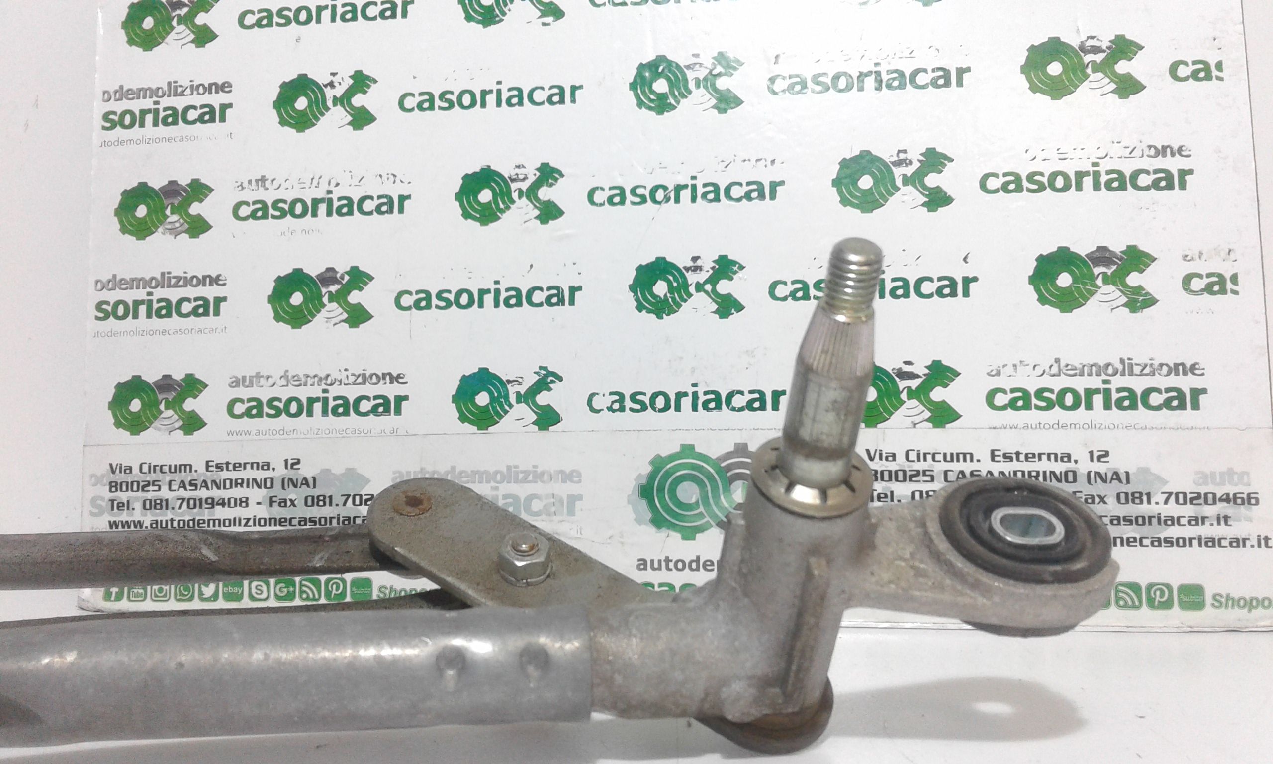 Motorino tergi ant completo di tandem FIAT Panda 3 Serie