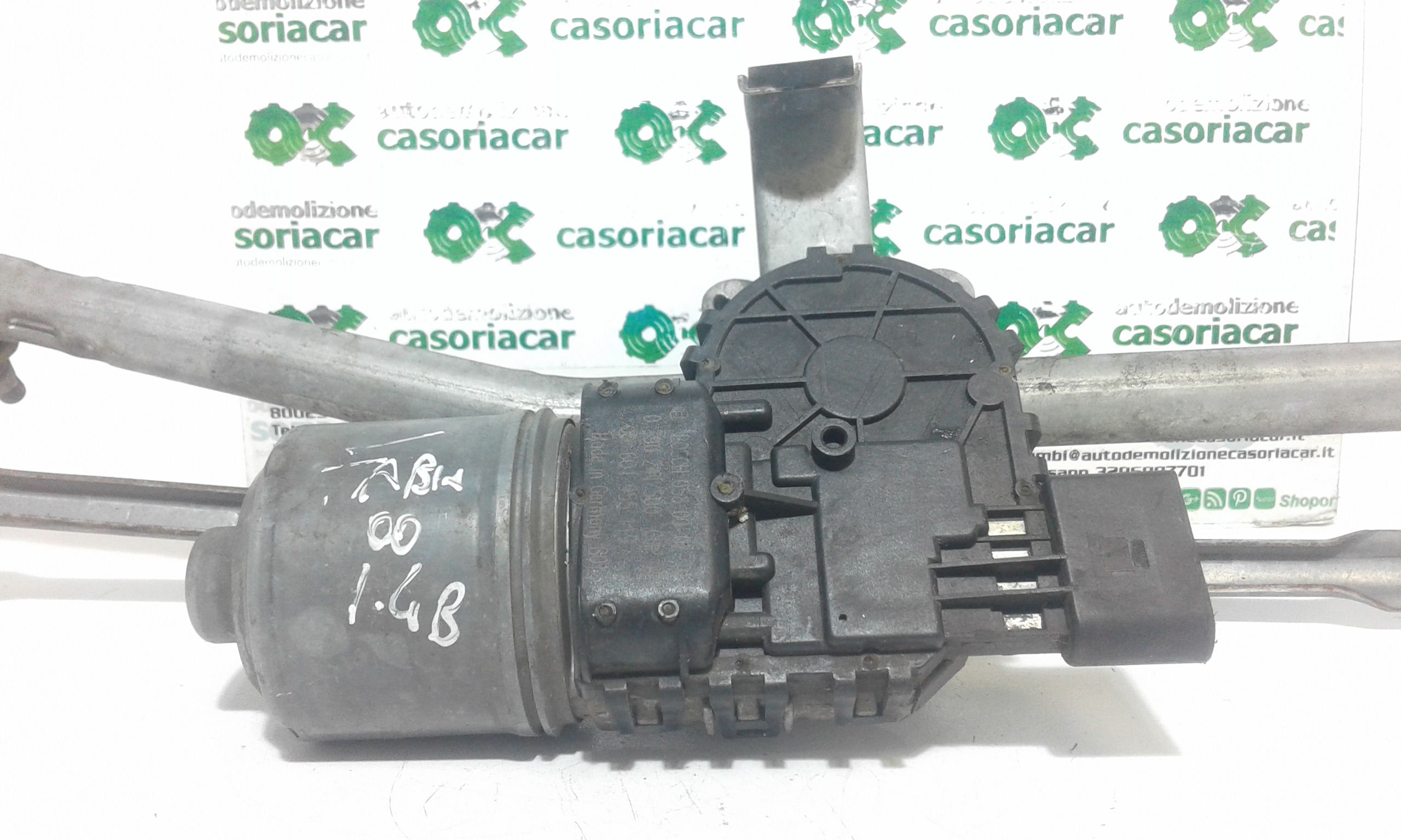 Motorino tergi ant completo di tandem SKODA Fabia Berlina 1 Serie