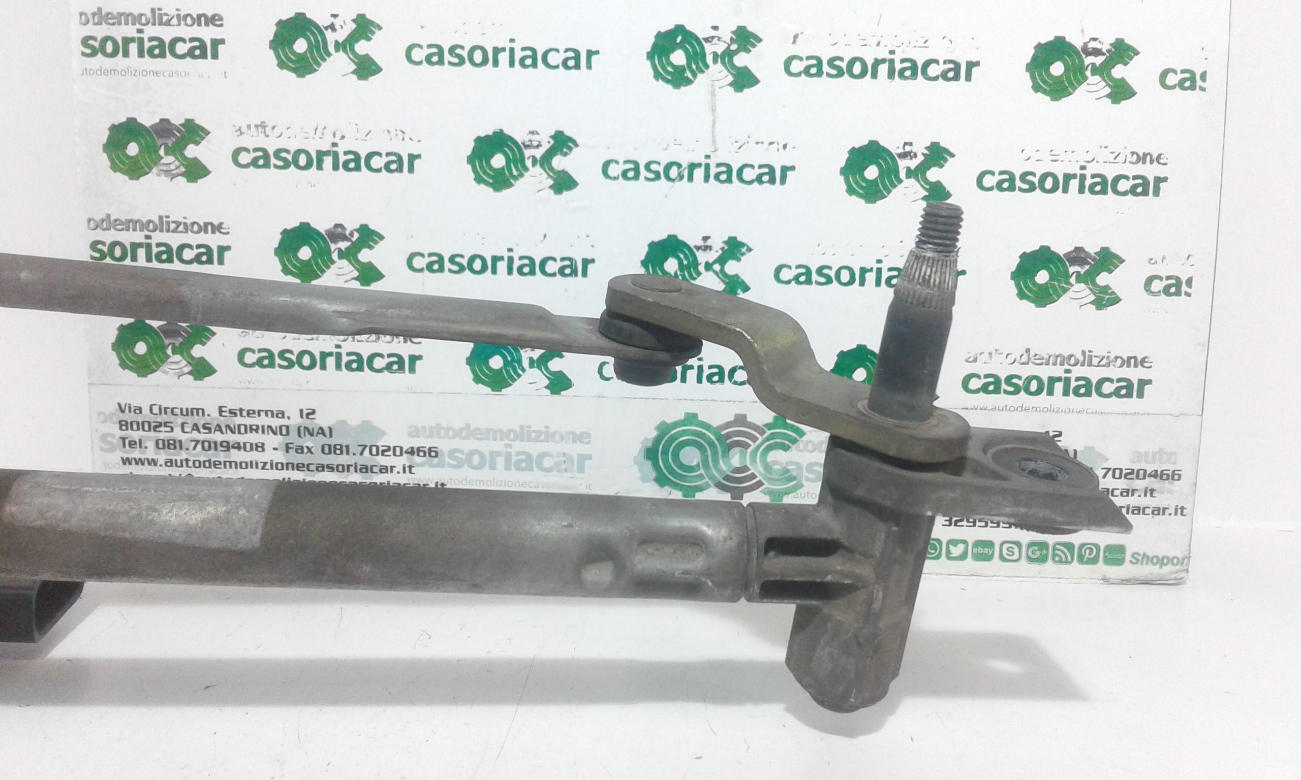 Motorino tergi ant completo di tandem SKODA Fabia Berlina 1 Serie