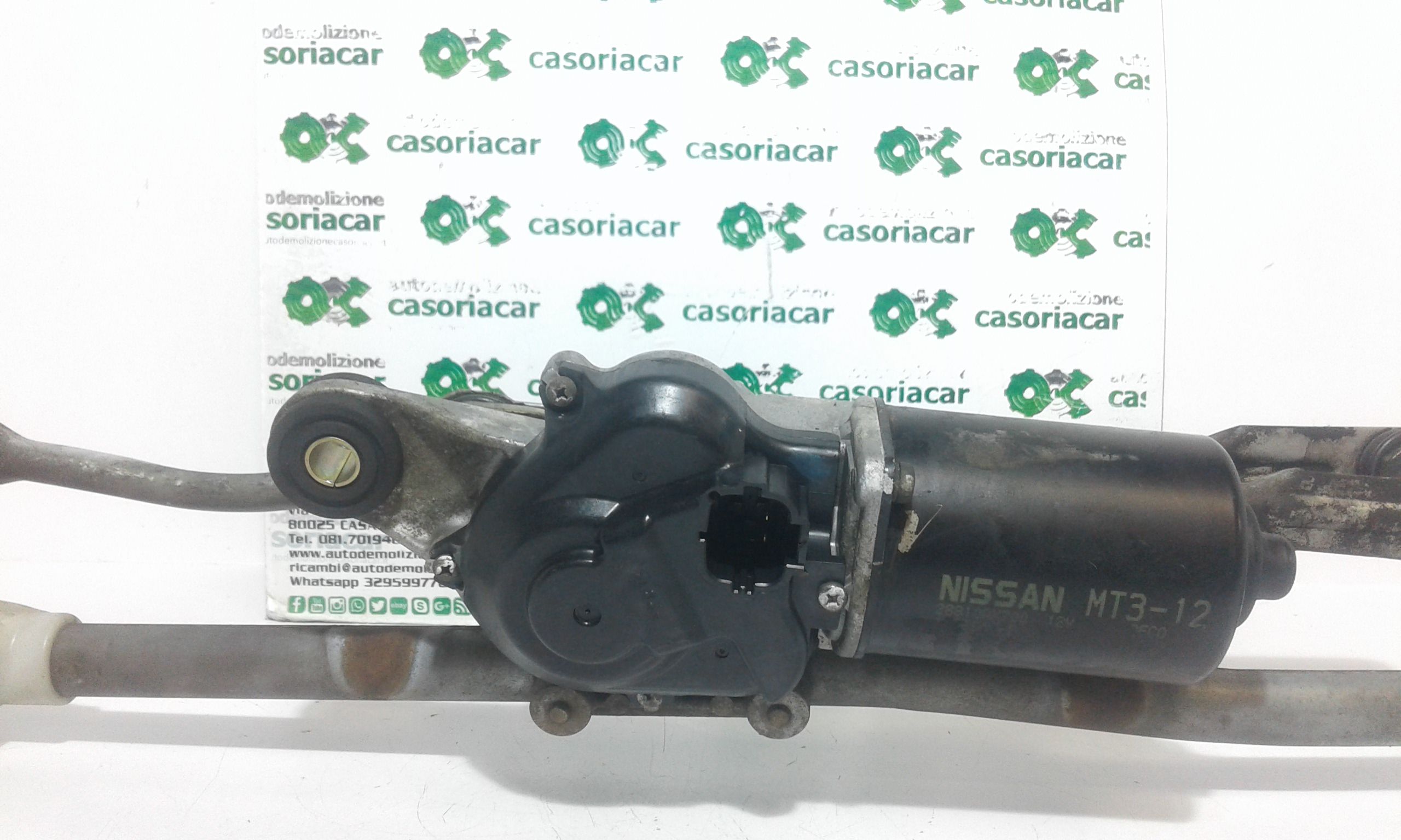 Motorino tergi ant completo di tandem NISSAN Micra 4 Serie