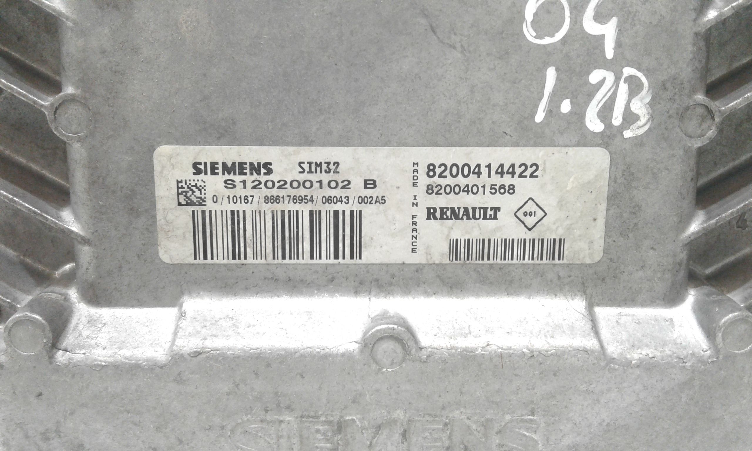 Centralina motore RENAULT Modus 1 Serie