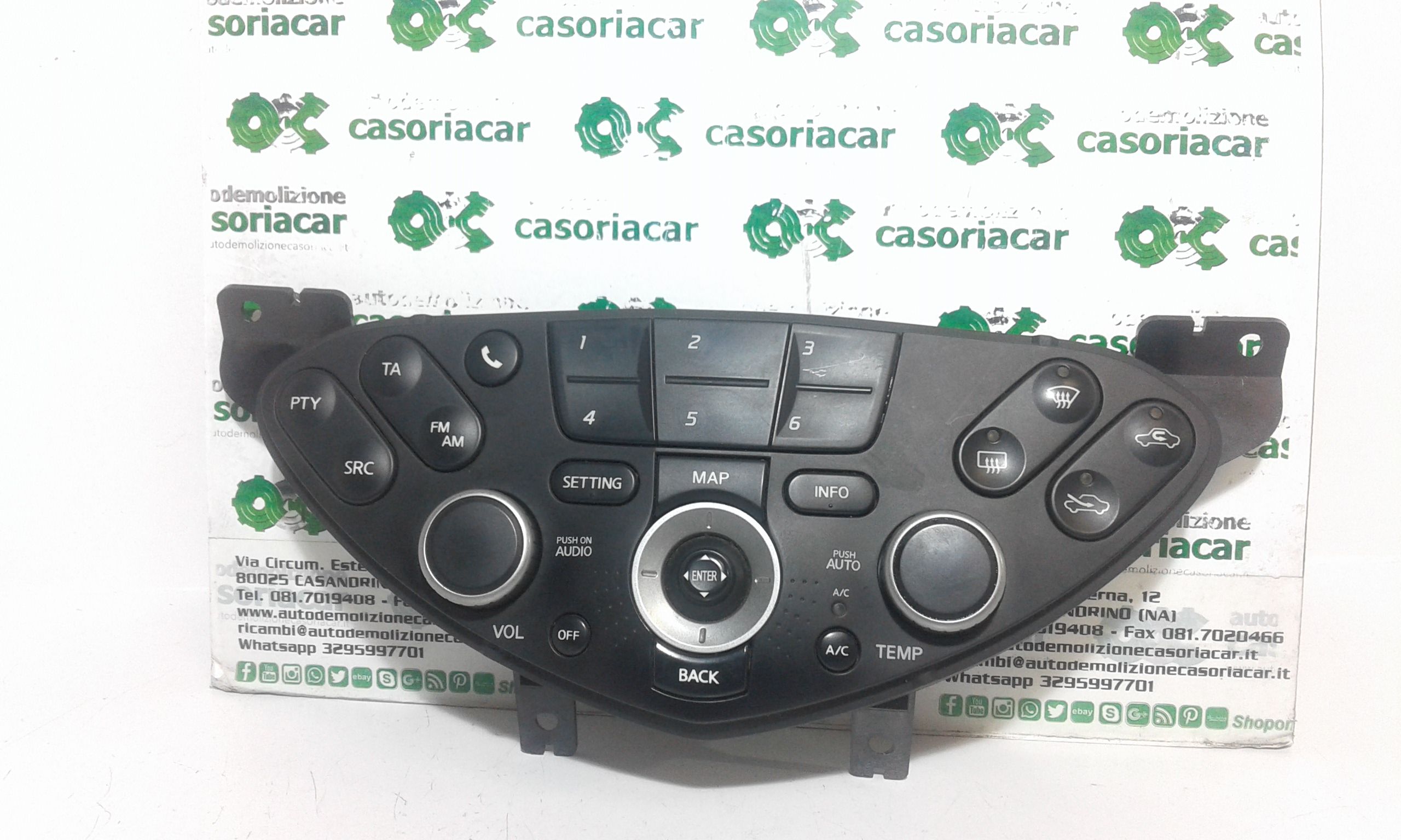 Pulsantiera Centrale NISSAN Almera 2 Serie