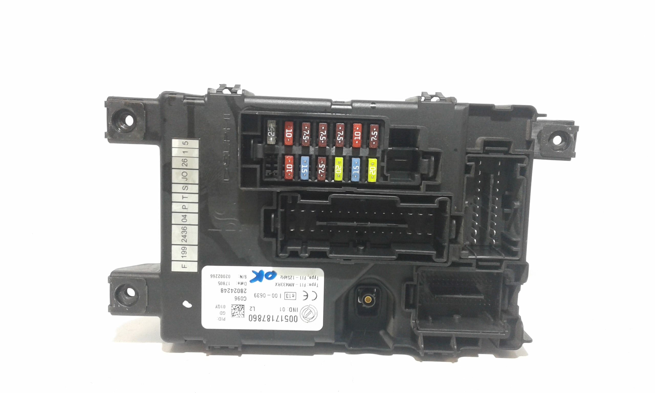 Kit chiave FIAT Grande Punto 1 Serie