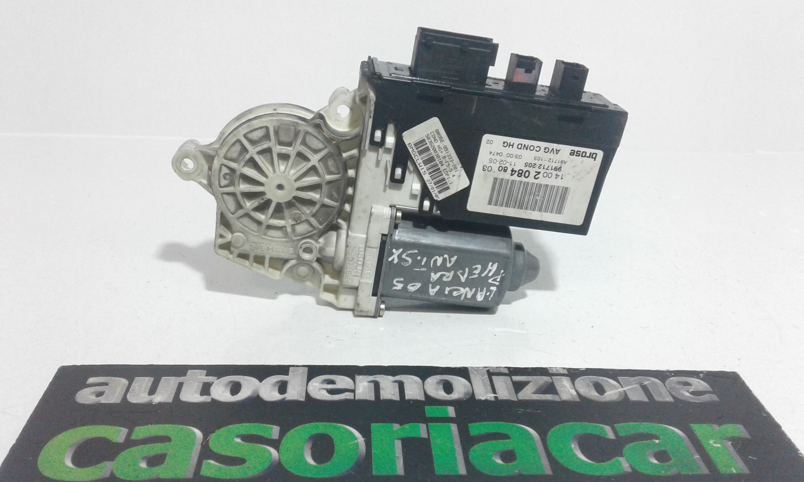 Motorino Alzavetro anteriore Sinistro LANCIA Phedra 1 Serie