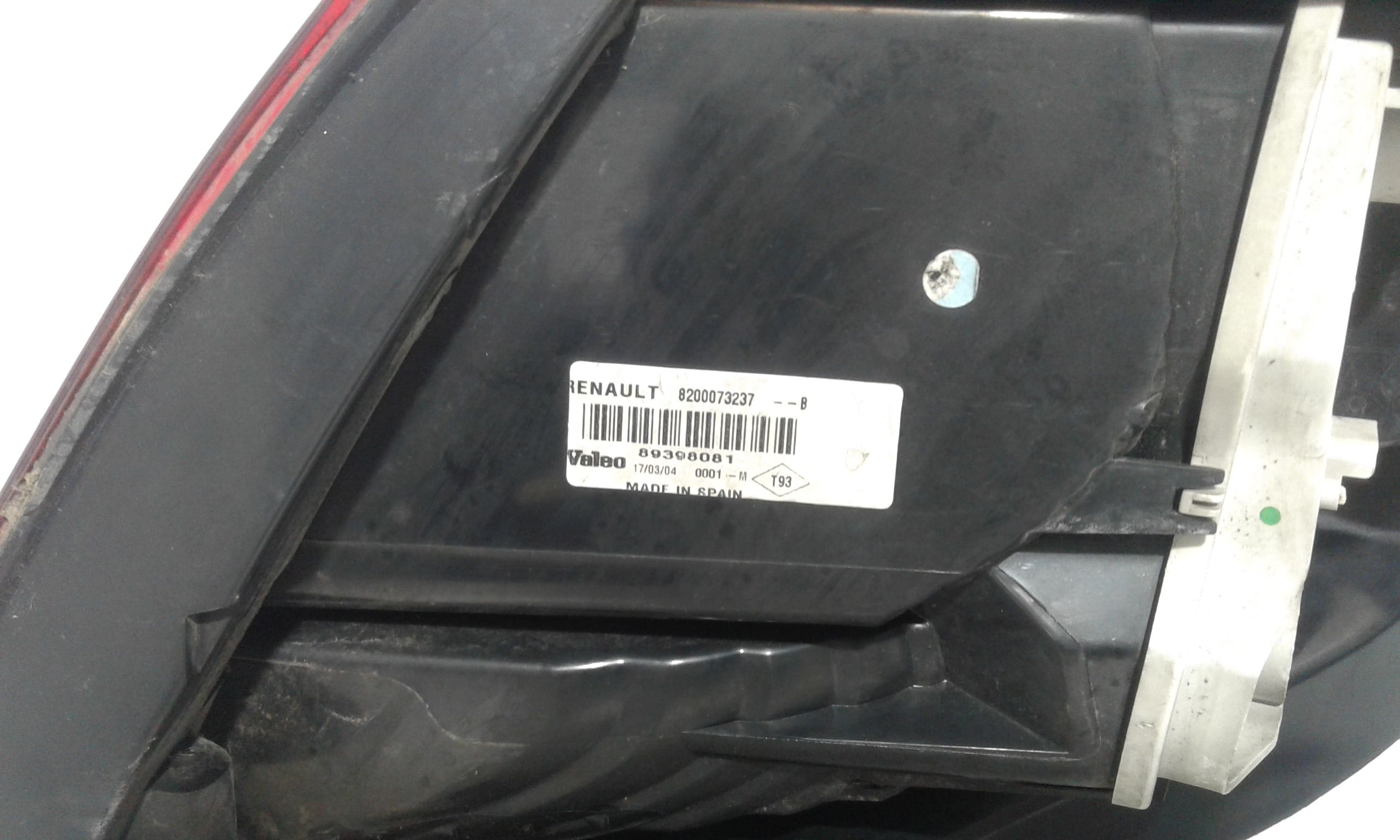 Stop fanale posteriore Destro Passeggero RENAULT Megane ll 1 Serie