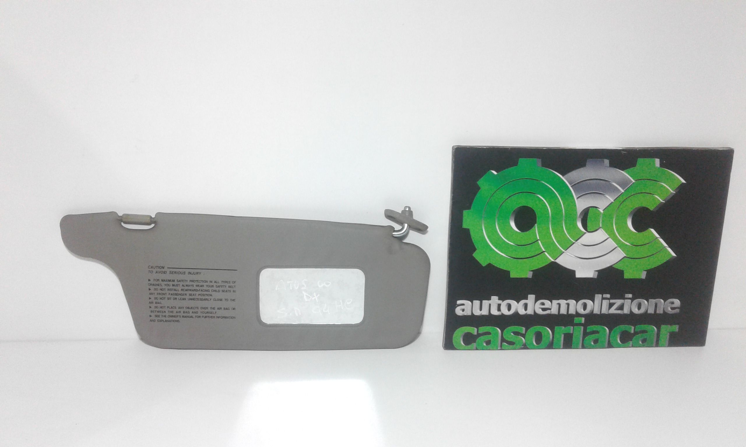 Parasole aletta Lato Passeggero HYUNDAI Atos Prime