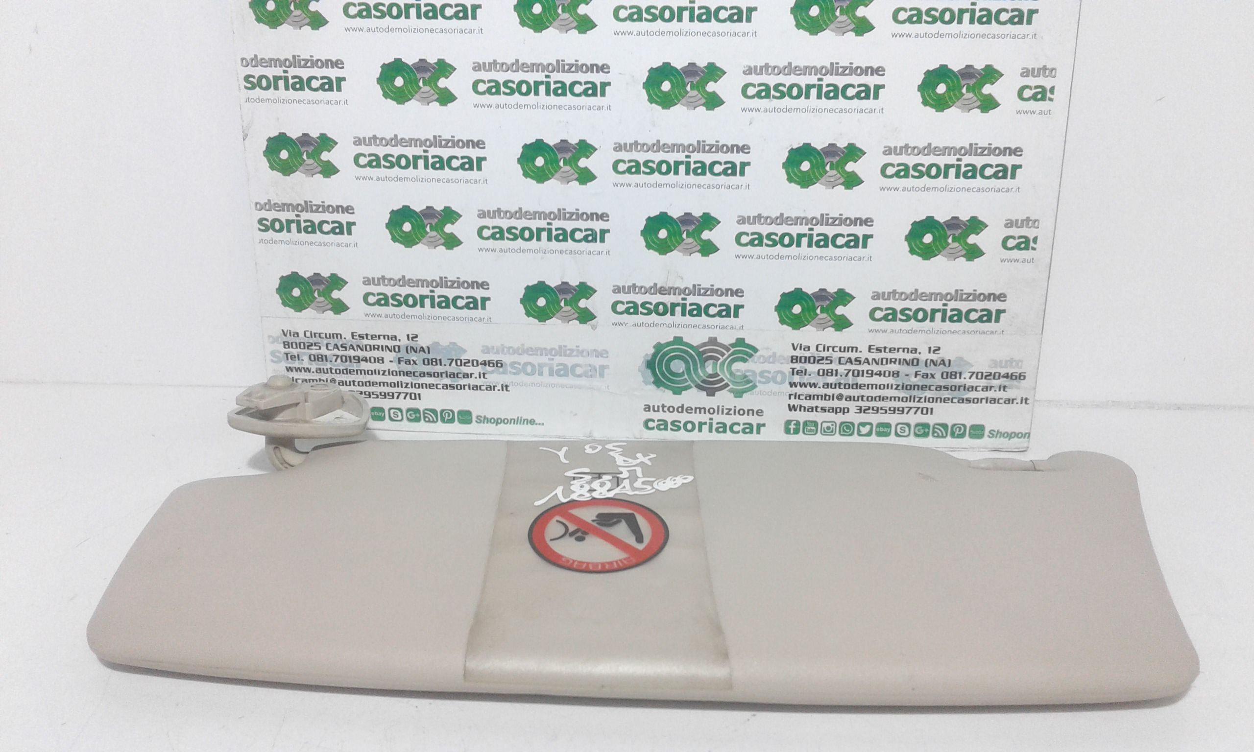 Parasole aletta Lato Passeggero LANCIA Ypsilon 1 Serie