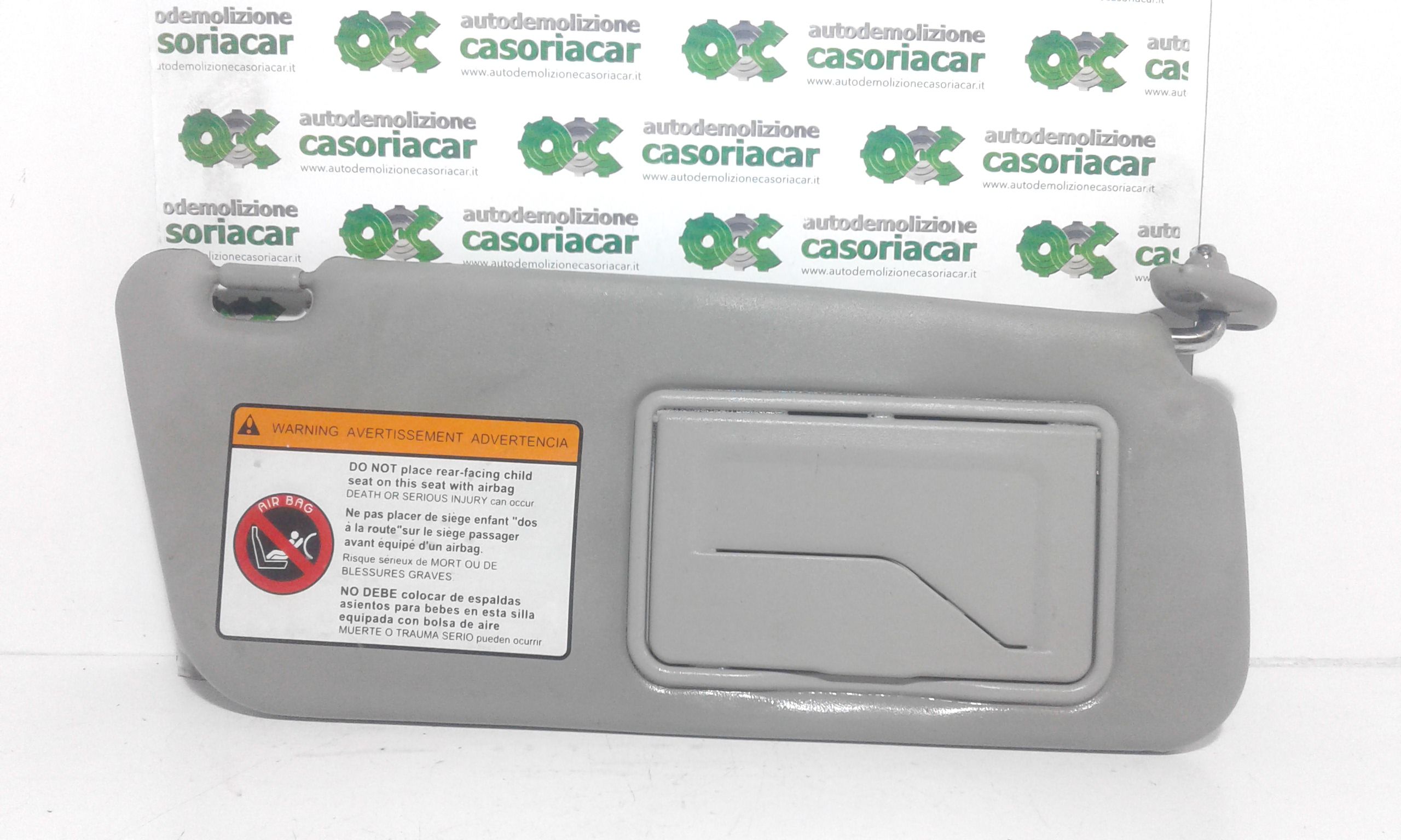 Parasole aletta Lato Passeggero DAEWOO Matiz 3 Serie