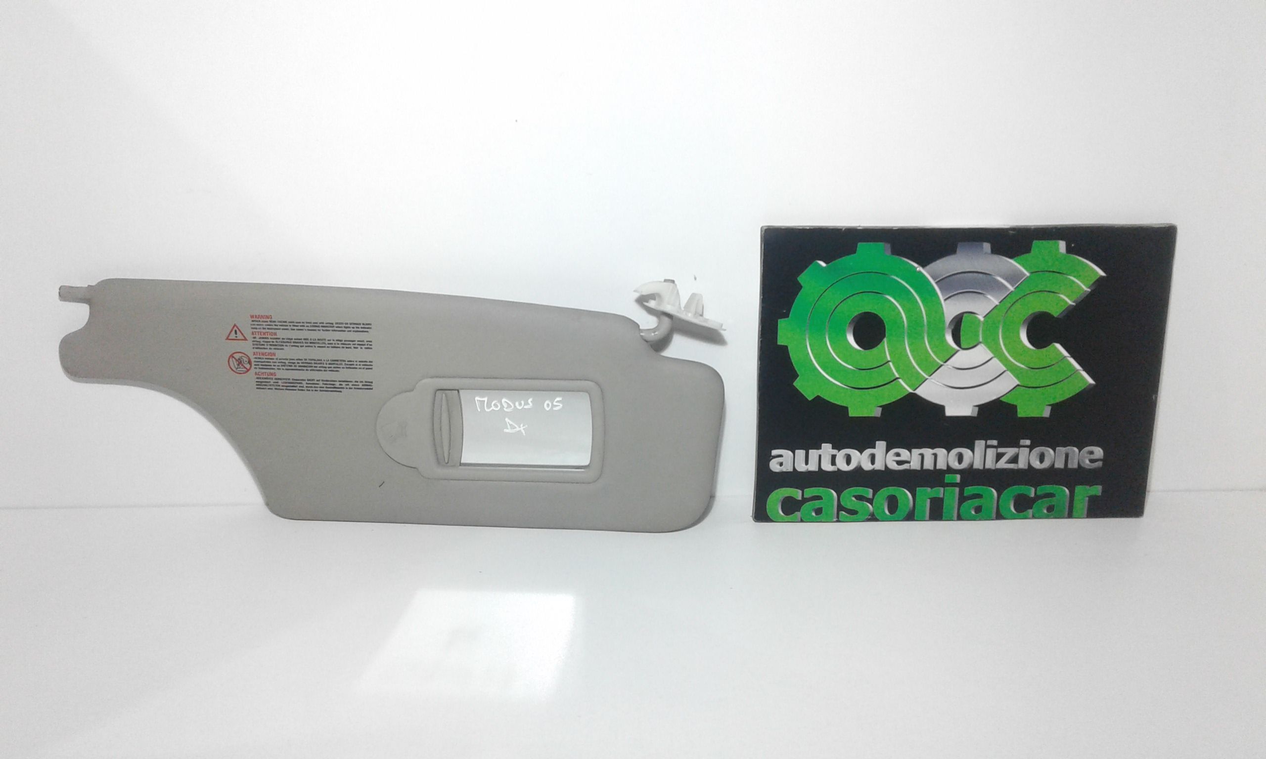 Parasole aletta Lato Passeggero RENAULT Modus 1 Serie