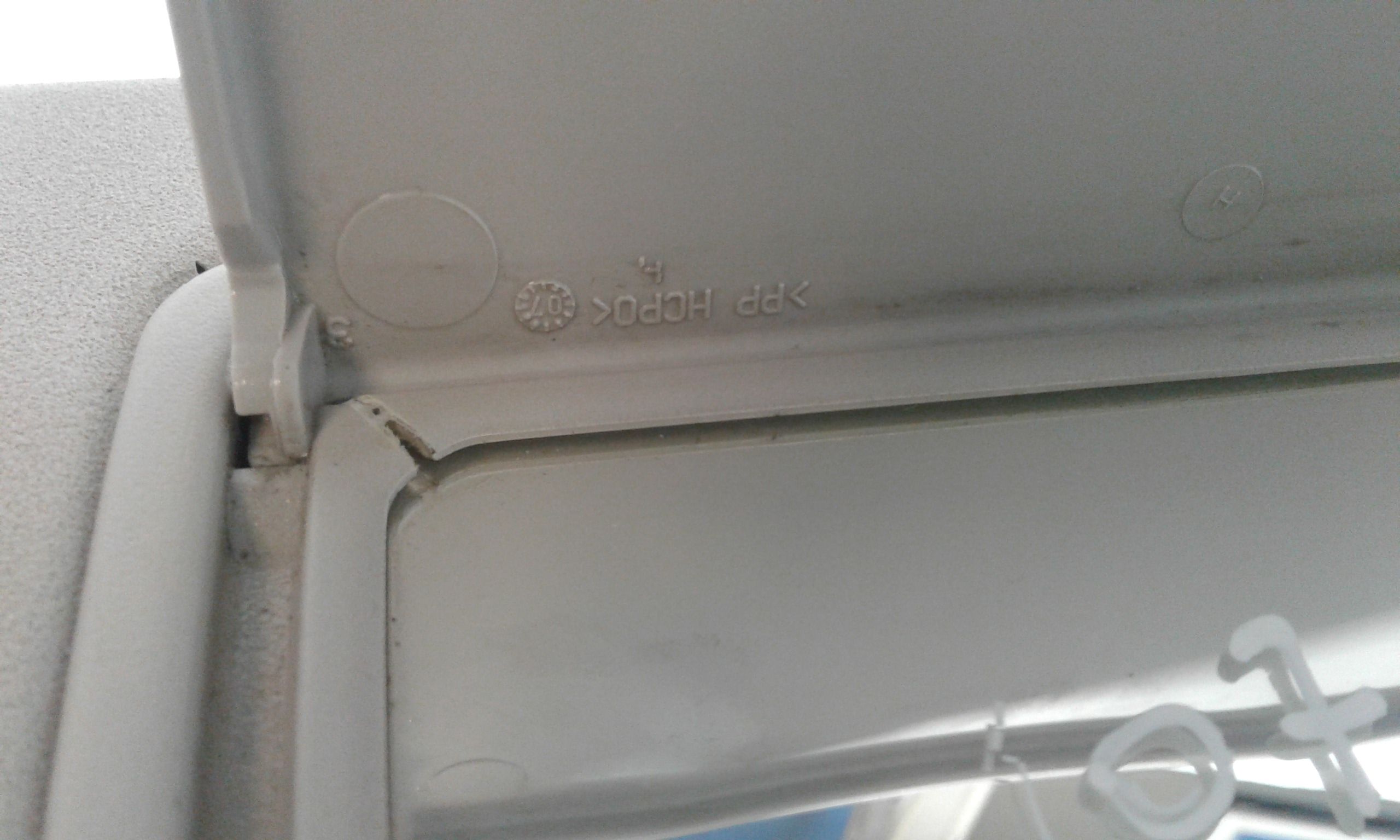 Parasole aletta anteriore Lato Guida PEUGEOT 107 1 Serie