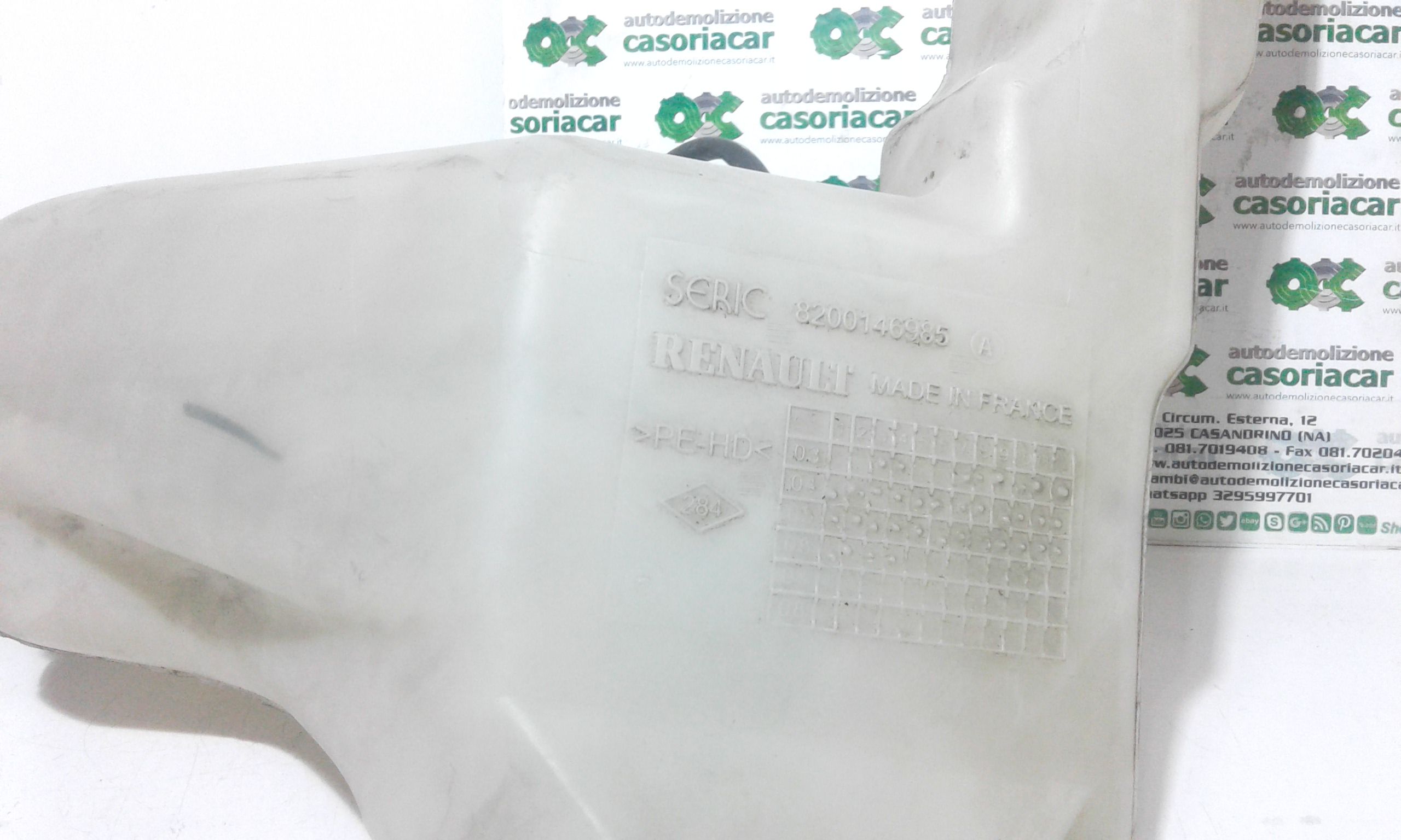 Vaschetta Tergi ant RENAULT Master 3 Serie