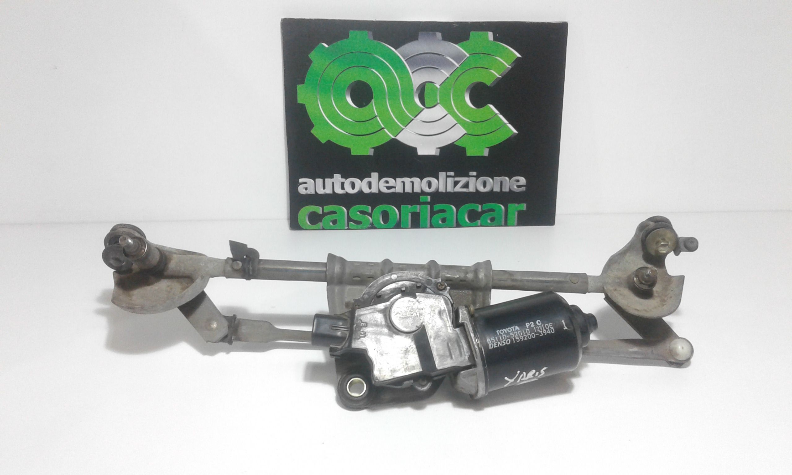 Motorino tergi ant completo di tandem TOYOTA Yaris 1 Serie