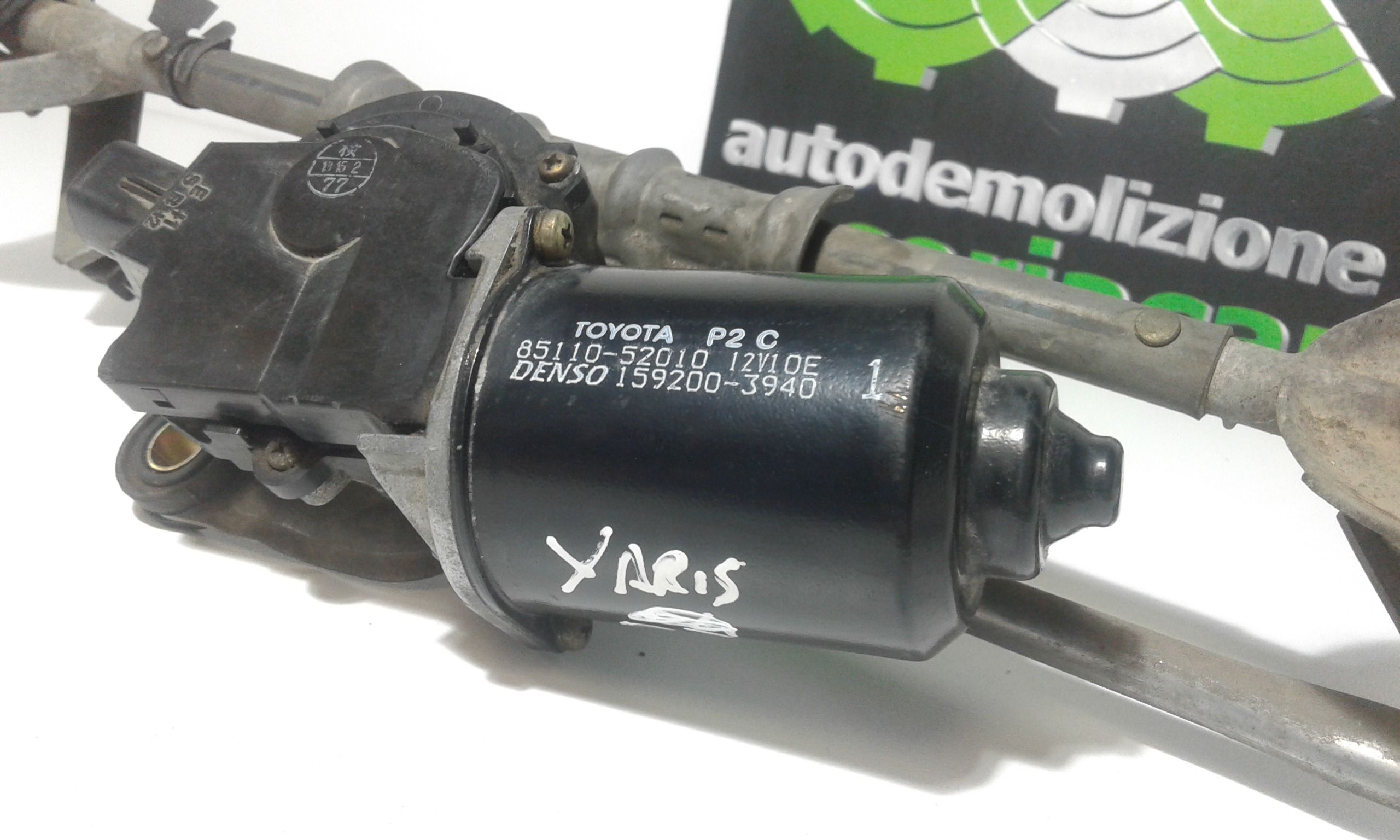 Motorino tergi ant completo di tandem TOYOTA Yaris 1 Serie
