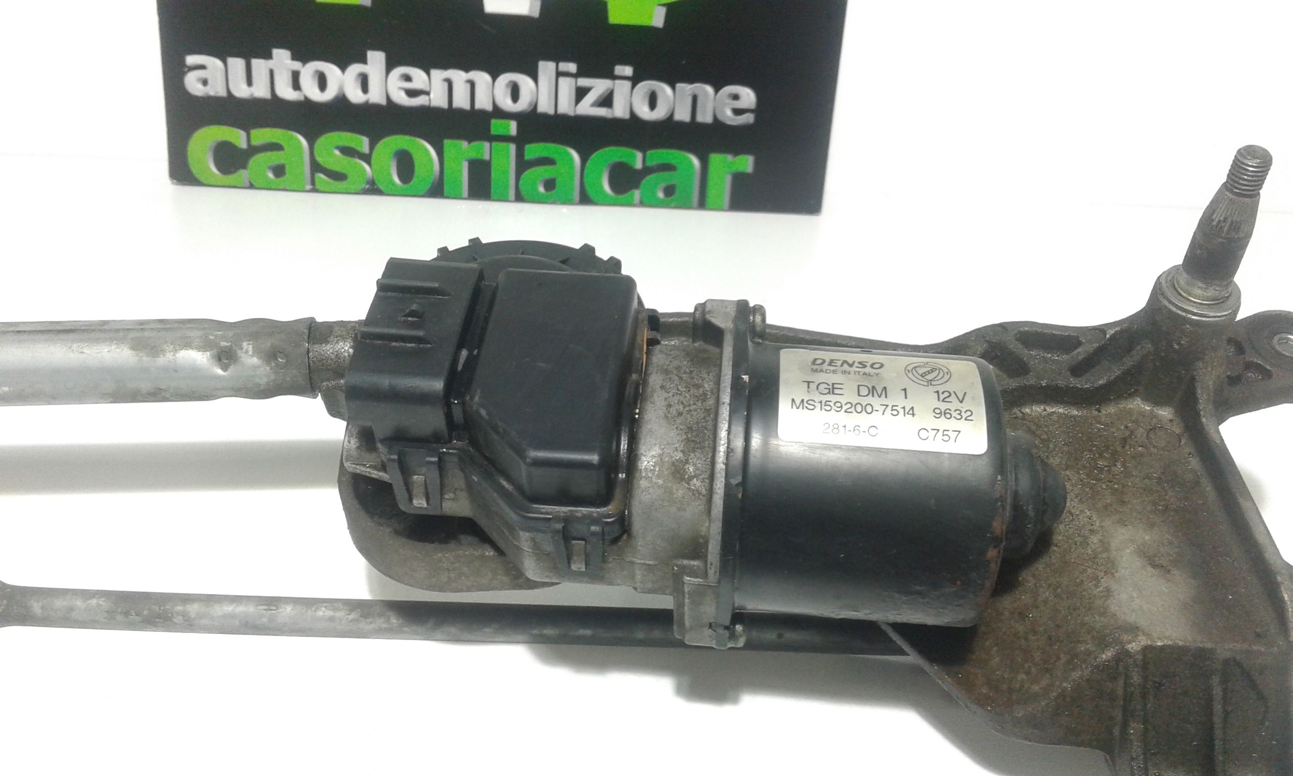 Motorino tergi ant completo di tandem FIAT Idea 2 Serie