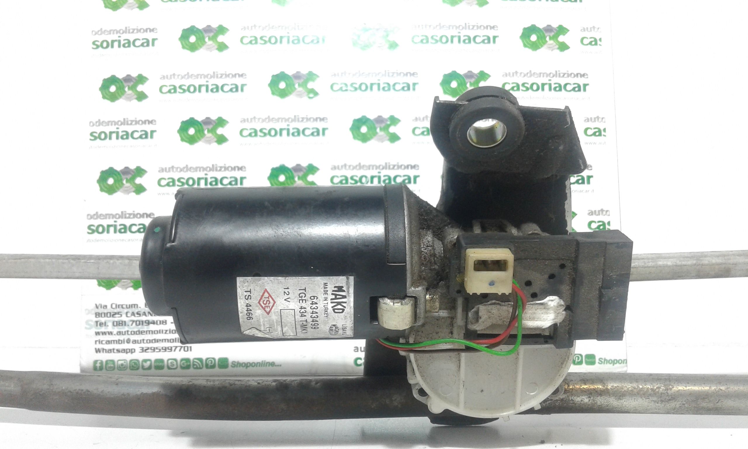 Motorino tergi ant completo di tandem FIAT Dobl 1 Serie