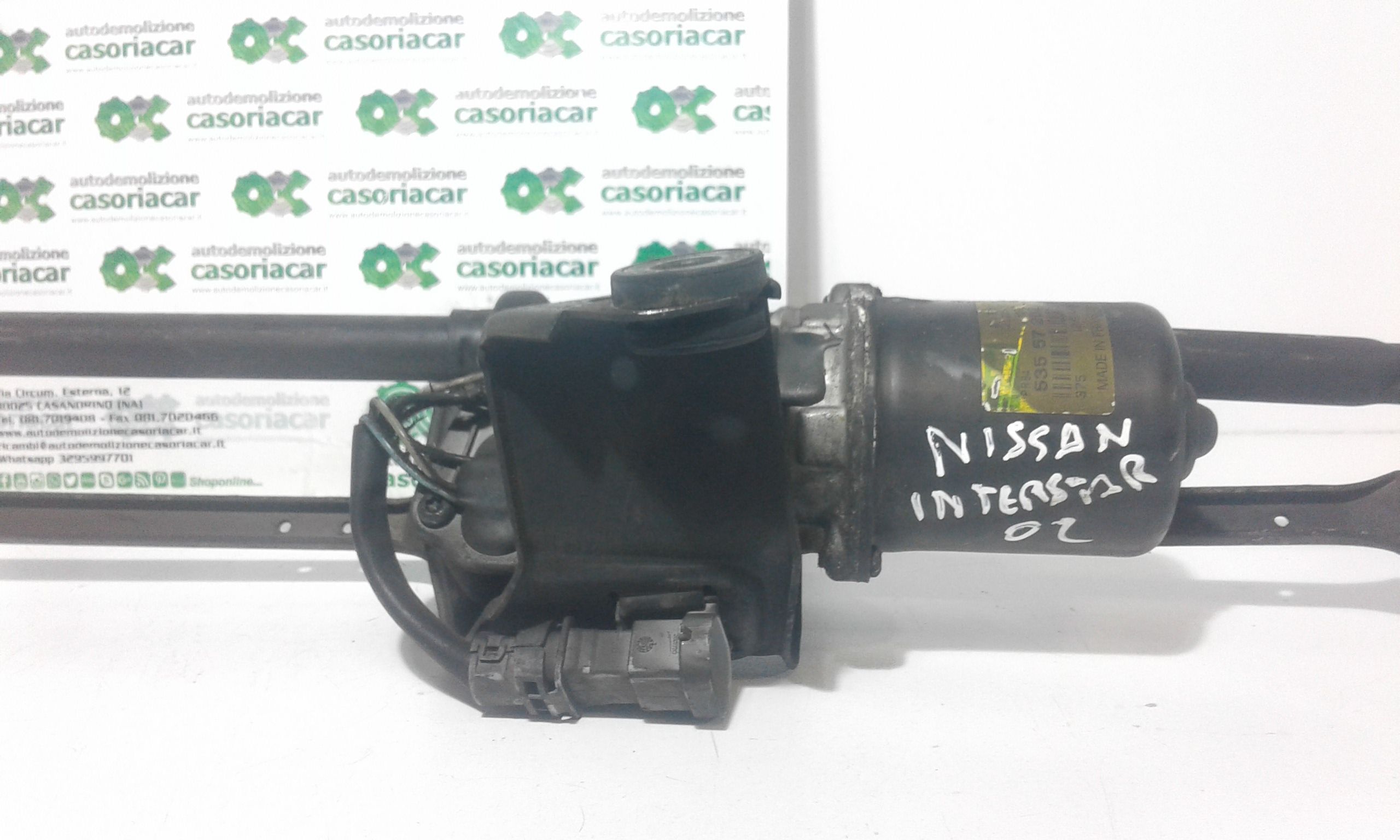 Motorino tergi ant completo di tandem NISSAN Interstar 1 Serie