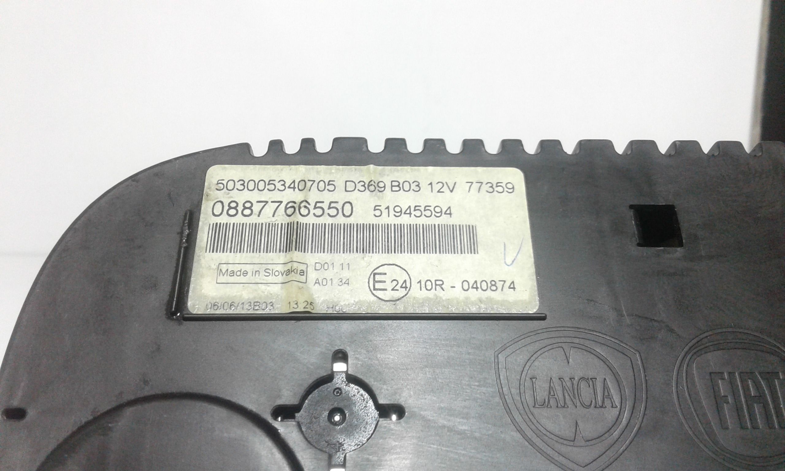 Quadro Strumenti FIAT Panda 3 Serie