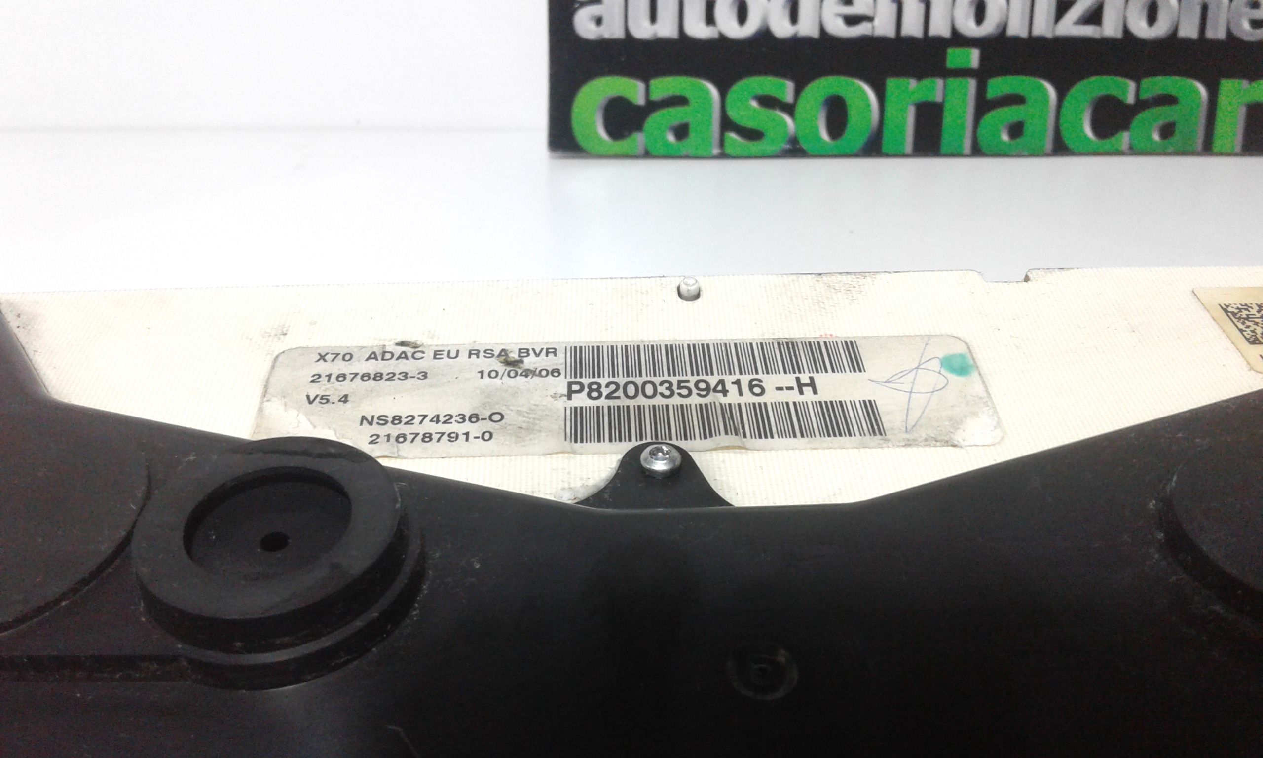 Quadro Strumenti RENAULT Master 3 Serie