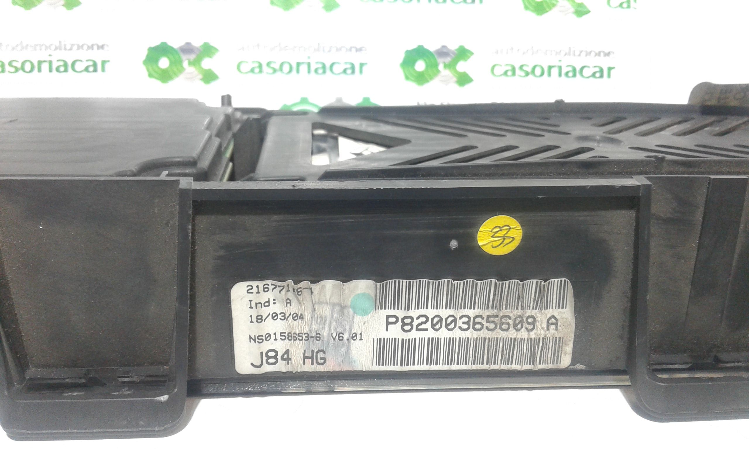 Quadro Strumenti RENAULT Megane ll 1 Serie