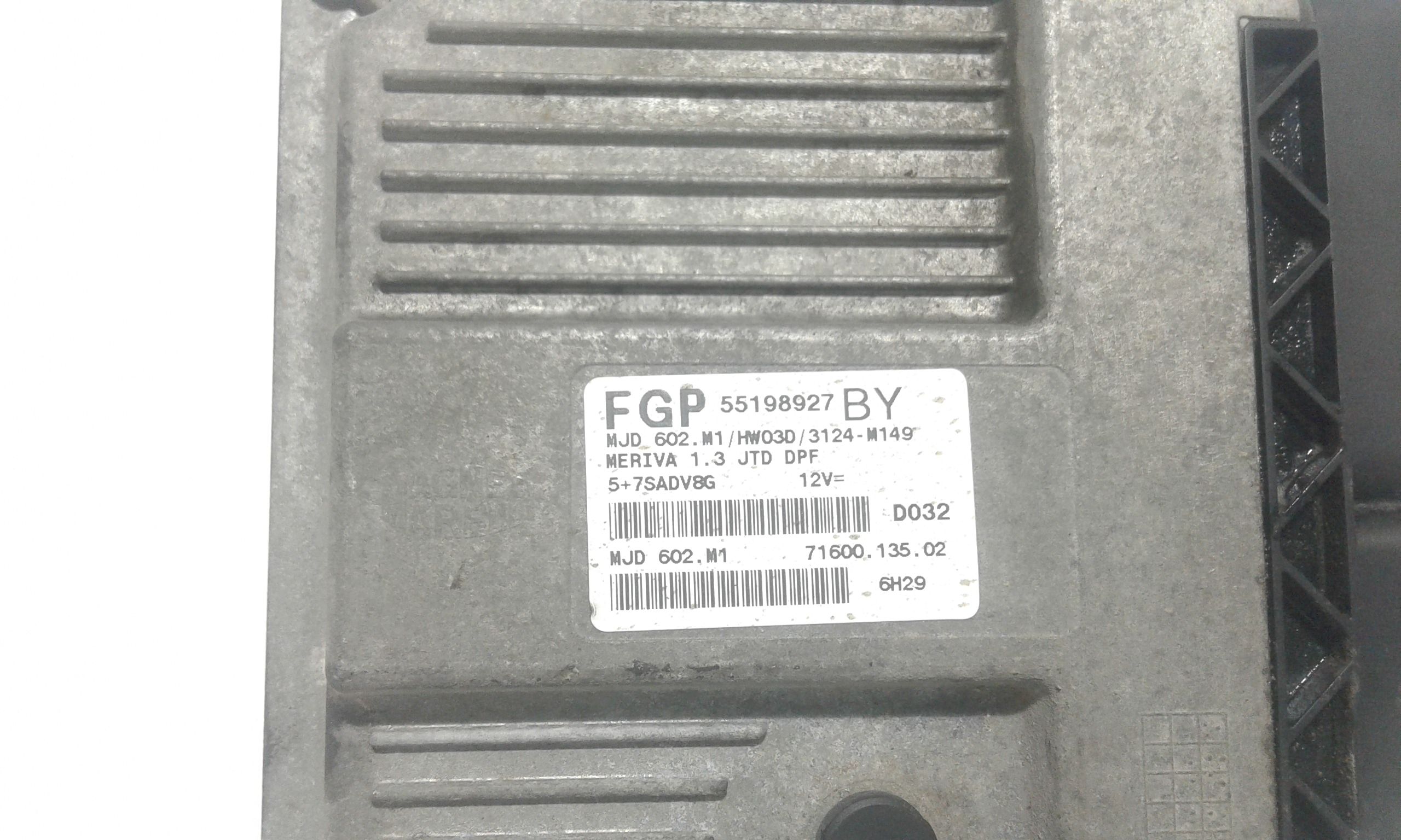 Centralina motore OPEL Meriva 1 Serie