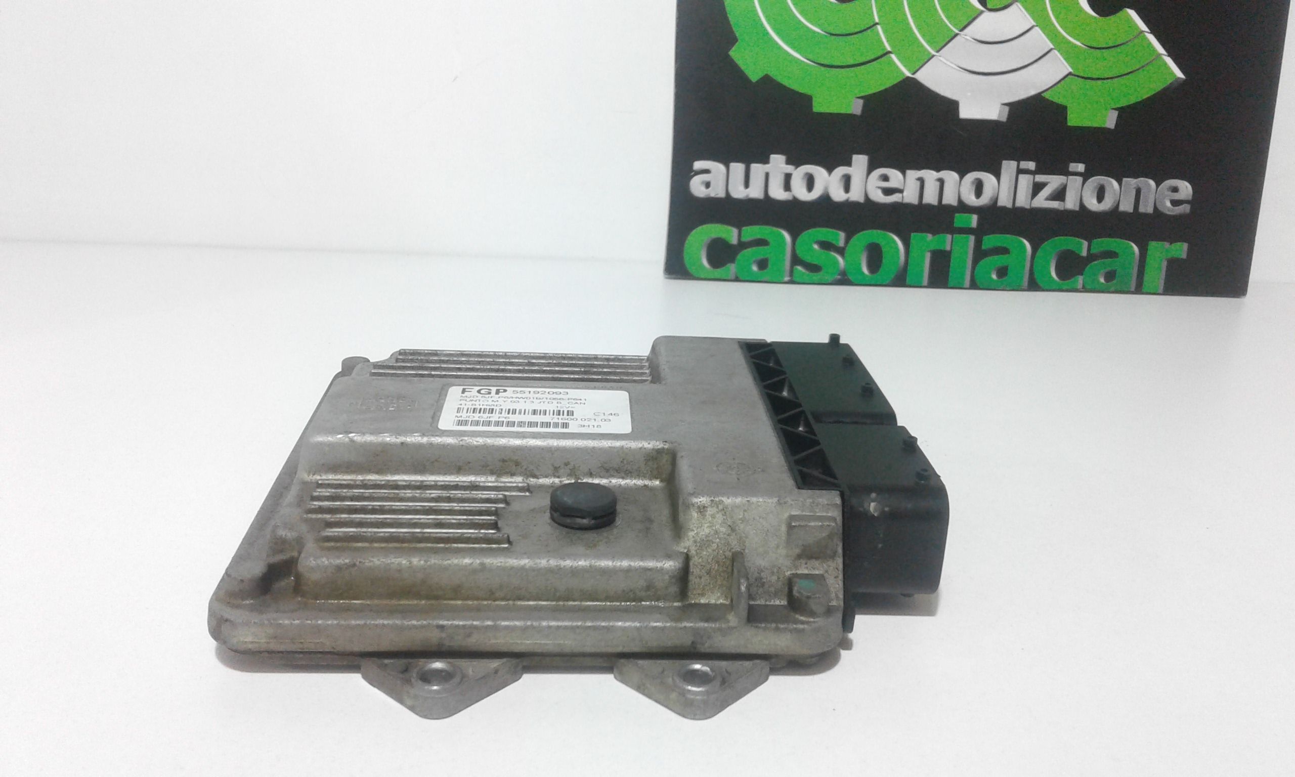 Centralina motore FIAT Punto Berlina 3P 3 Serie