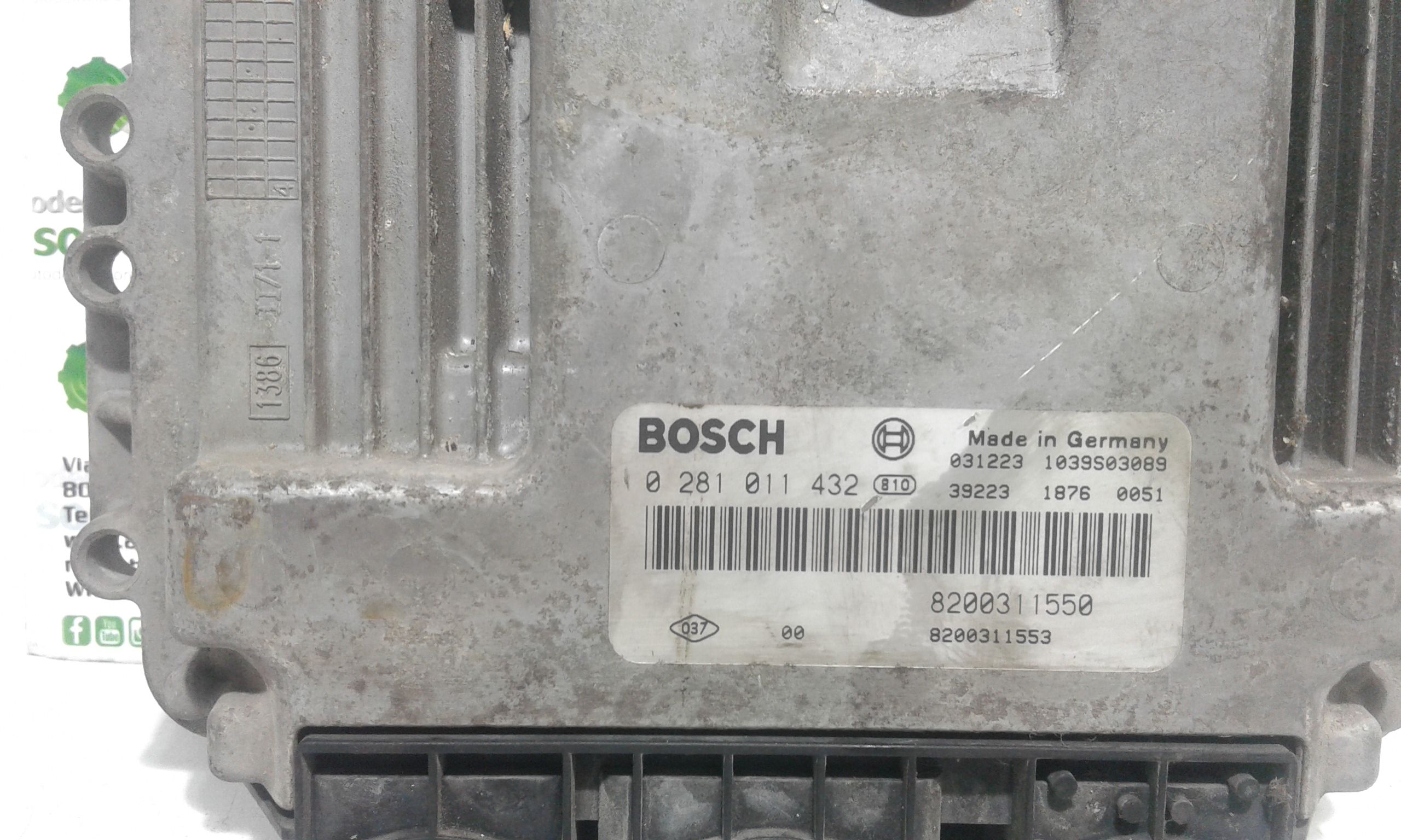 Centralina motore RENAULT Master 3 Serie