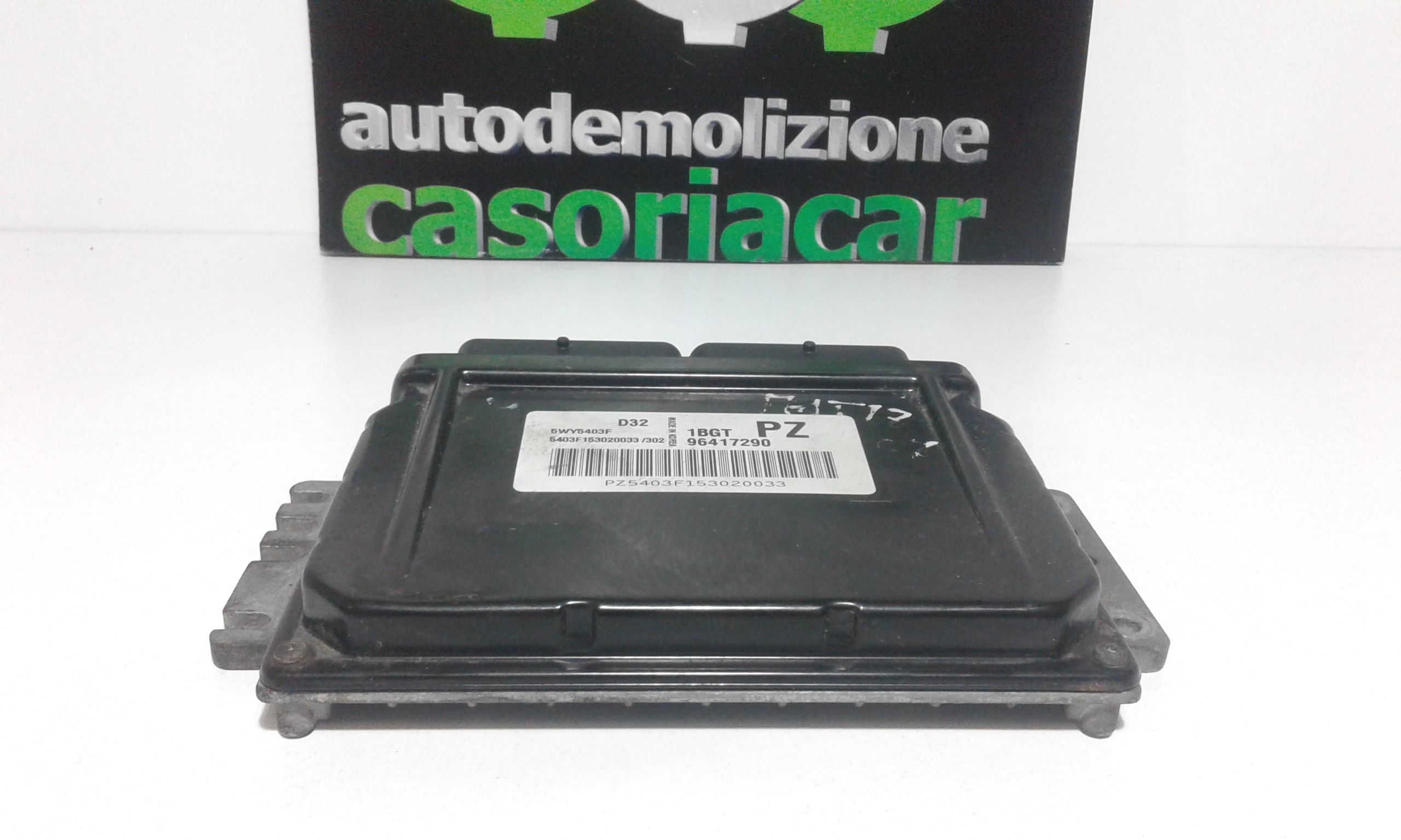 Centralina motore CHEVROLET Matiz 3 Serie