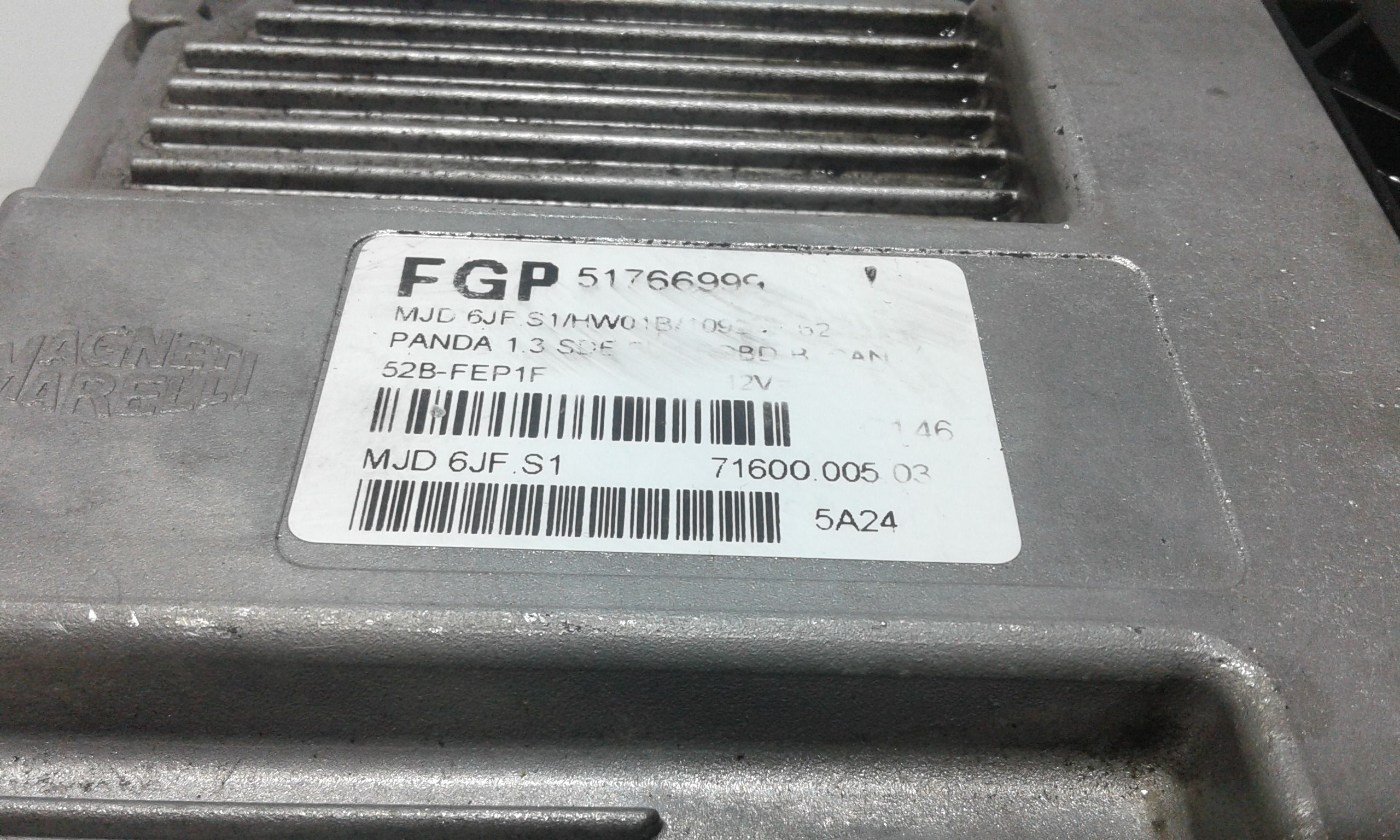 Centralina motore FIAT Panda 2 Serie